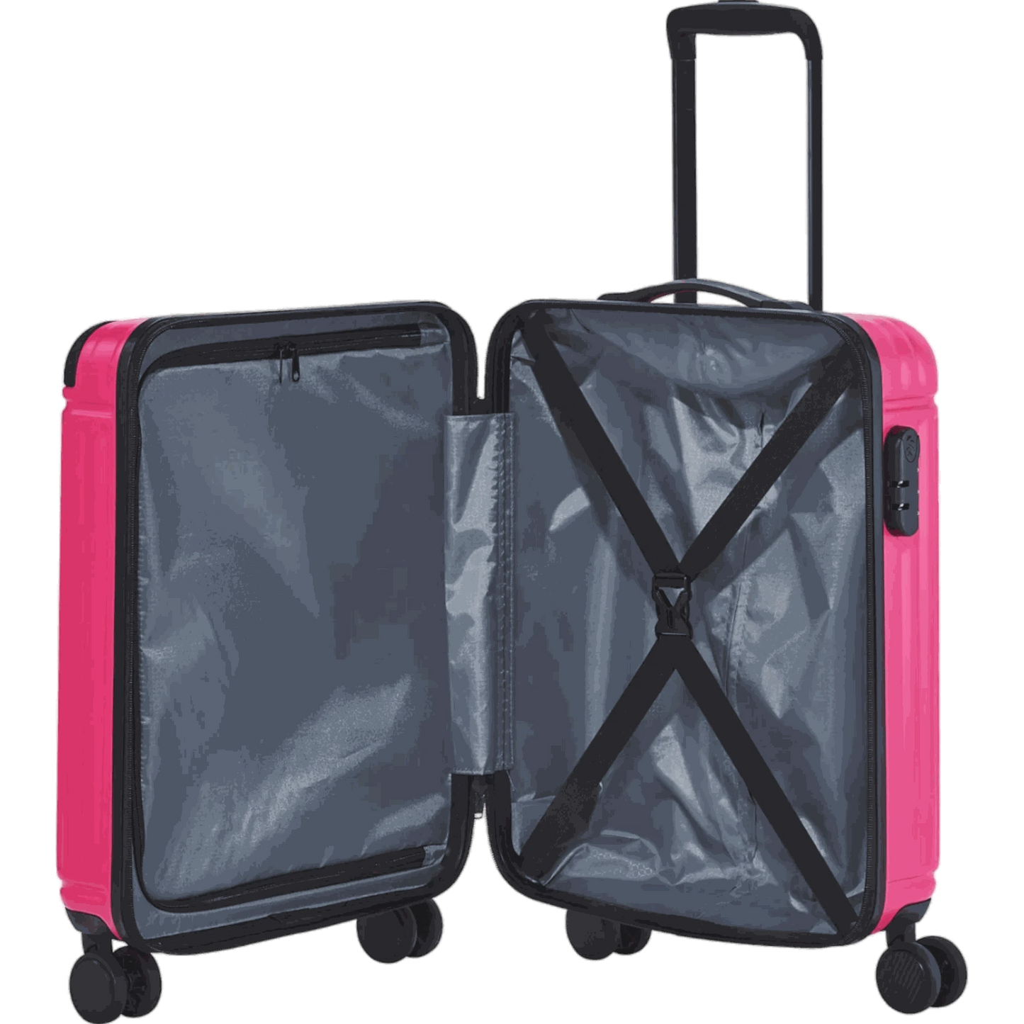 Travelite Cruise 4-Rollen-Bordtrolley S 55 cm -Pink KOFFER-PLUS.COM
