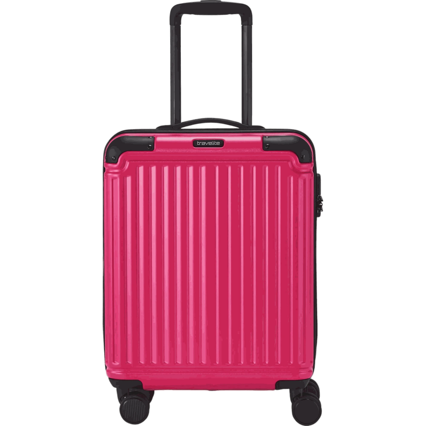 Travelite Cruise 4-Rollen-Bordtrolley S 55 cm -Pink KOFFER-PLUS.COM