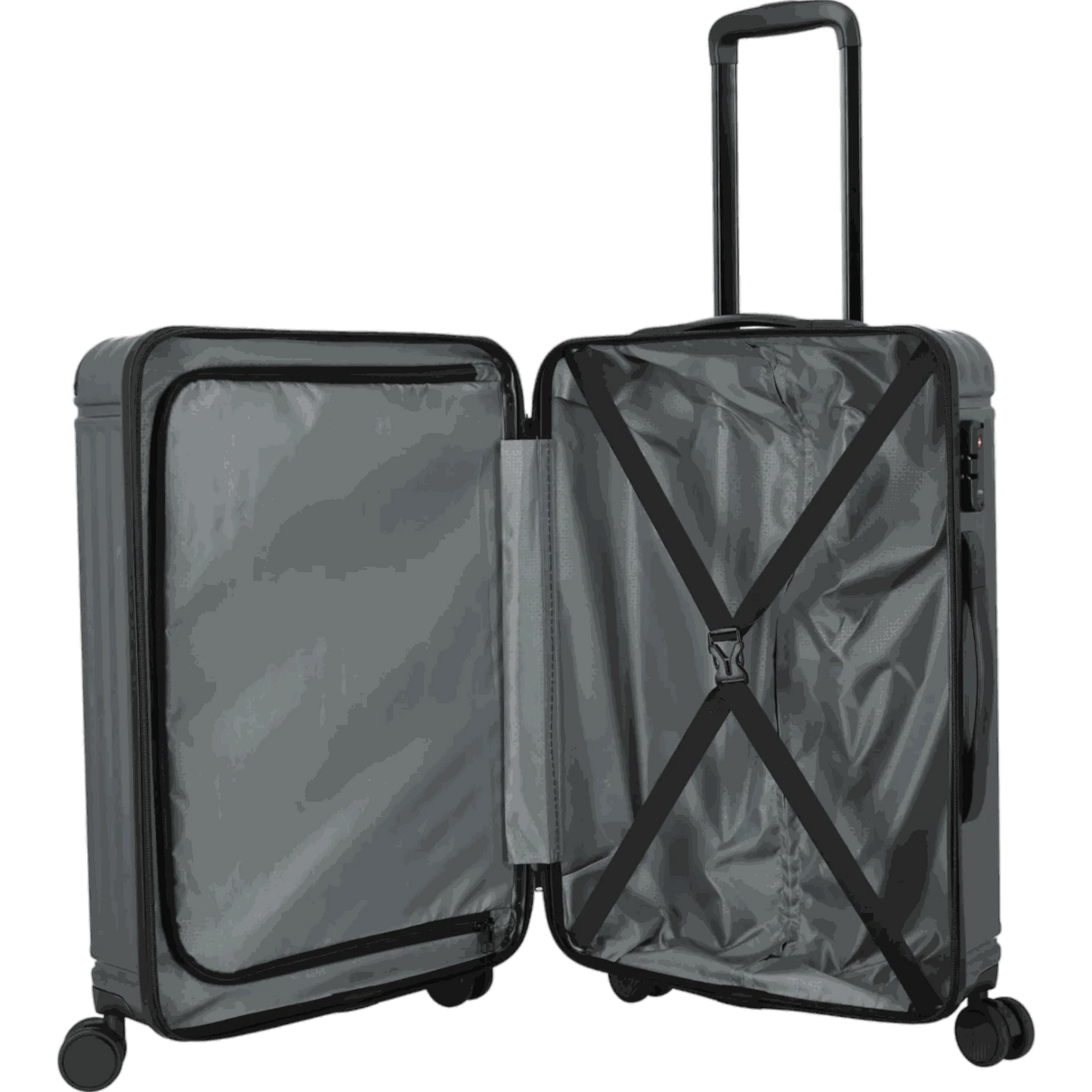 Travelite Cruise 4-Rollen-Trolley M 67 cm -Anthrazit KOFFER-PLUS.COM