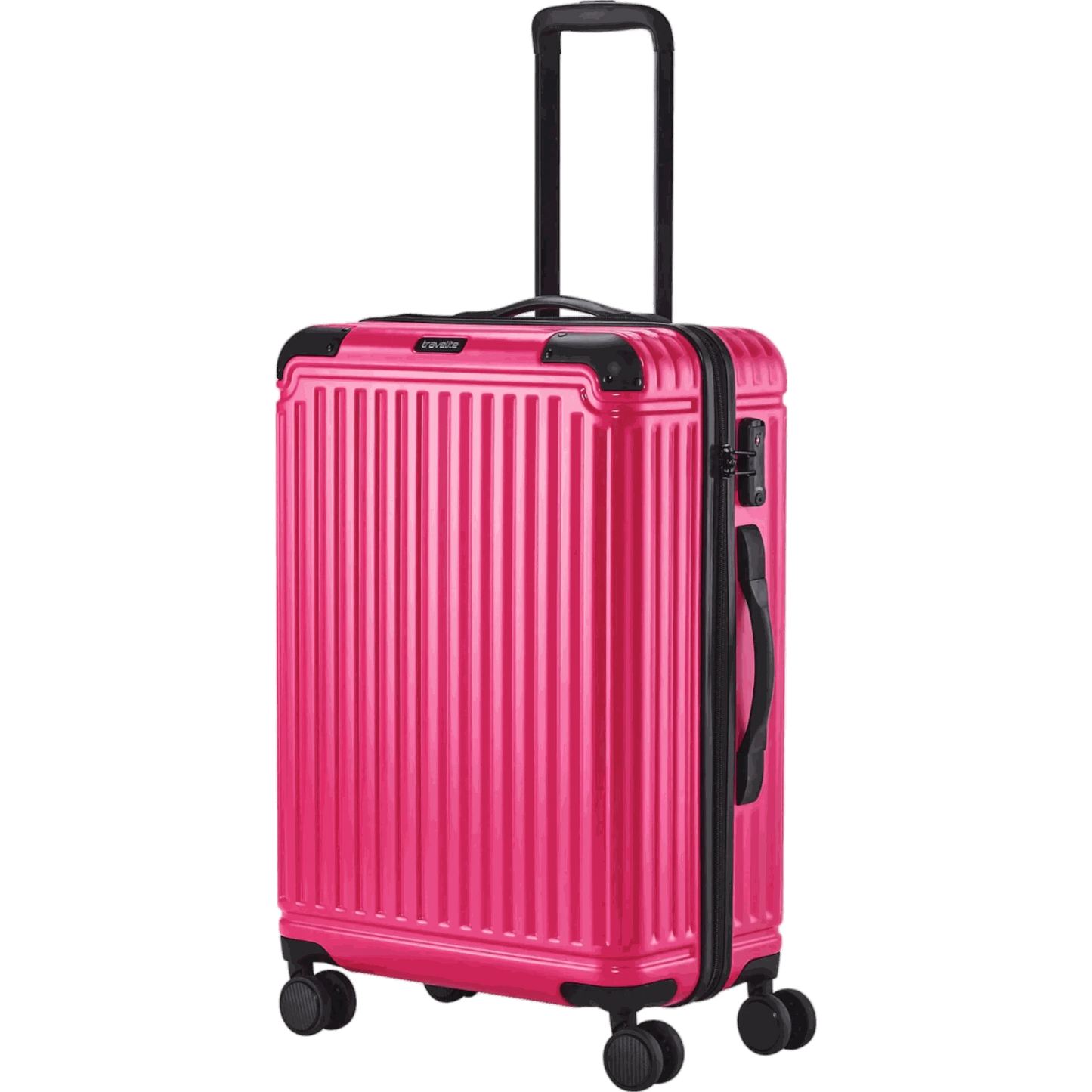 Travelite Cruise 4-Rollen-Trolley M 67 cm -Pink KOFFER-PLUS.COM