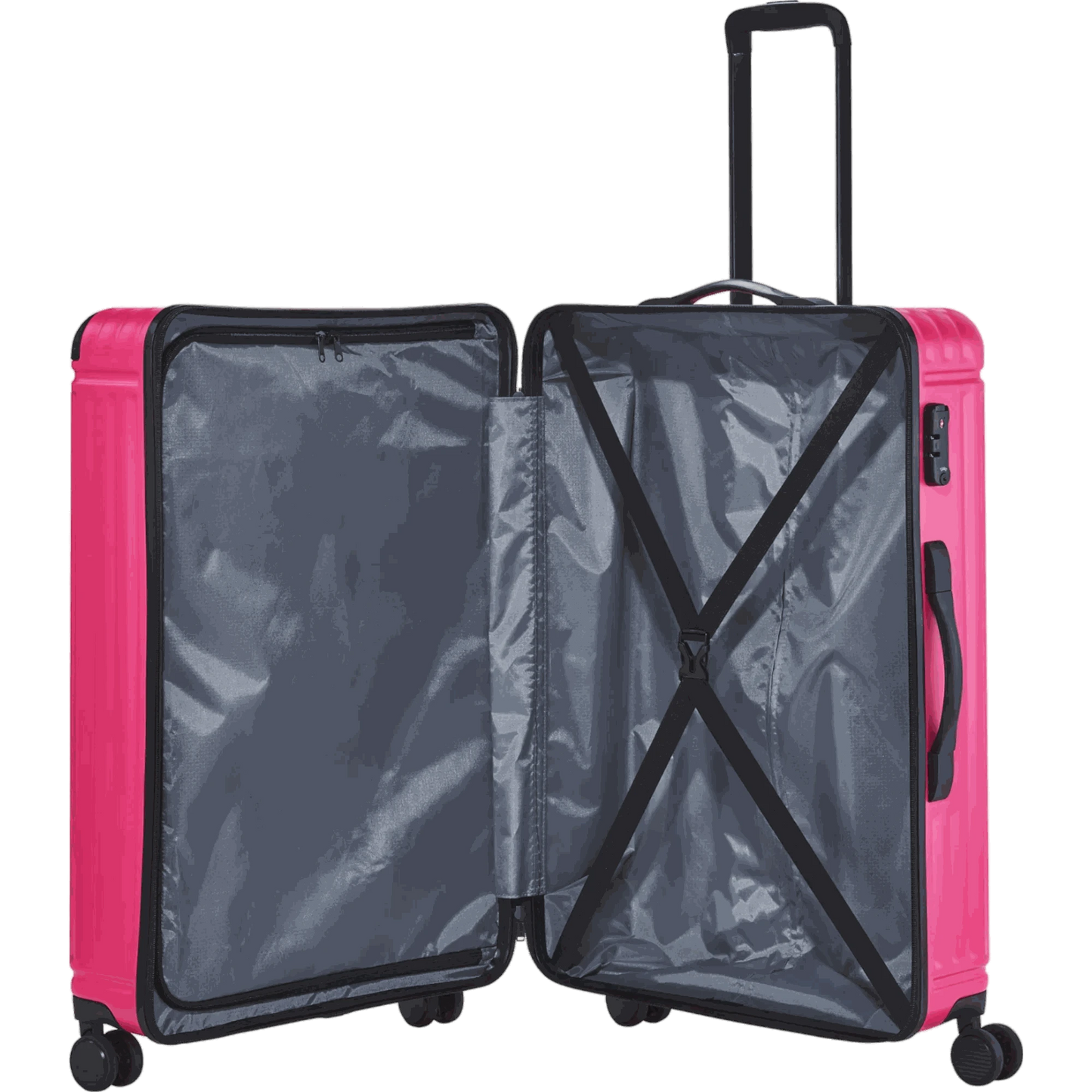 Travelite Cruise 4-Rollen-Trolley L 77 cm -Pink KOFFER-PLUS.COM