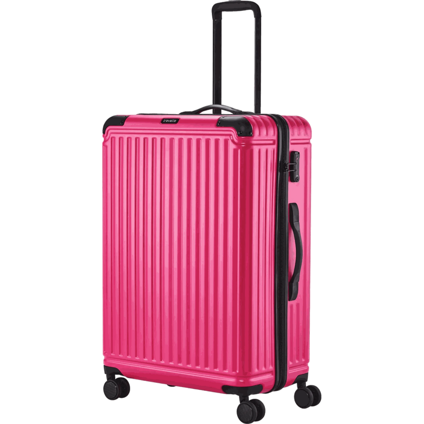 Travelite Cruise 4-Rollen Kofferset 3tlg. L/M/S -Pink KOFFER-PLUS.COM