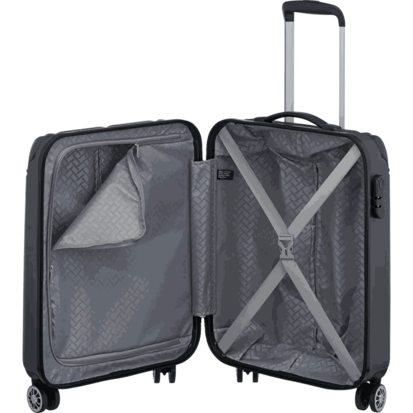 Travelite City 4-Rollen Kabinentrolley S 55 cm -Anthrazit KOFFER-PLUS.COM