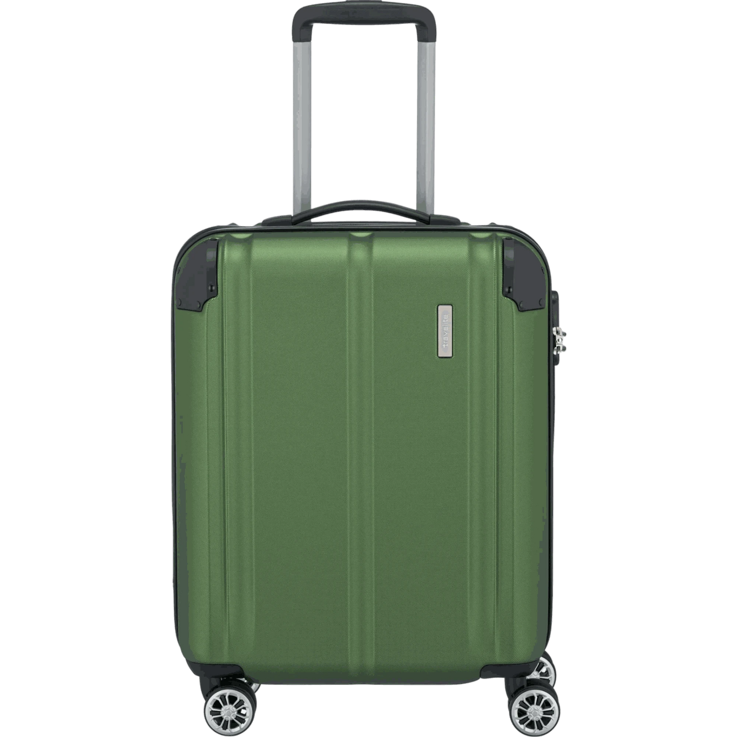 Travelite City 4-Rollen Kabinentrolley S 55 cm -Grün KOFFER-PLUS.COM