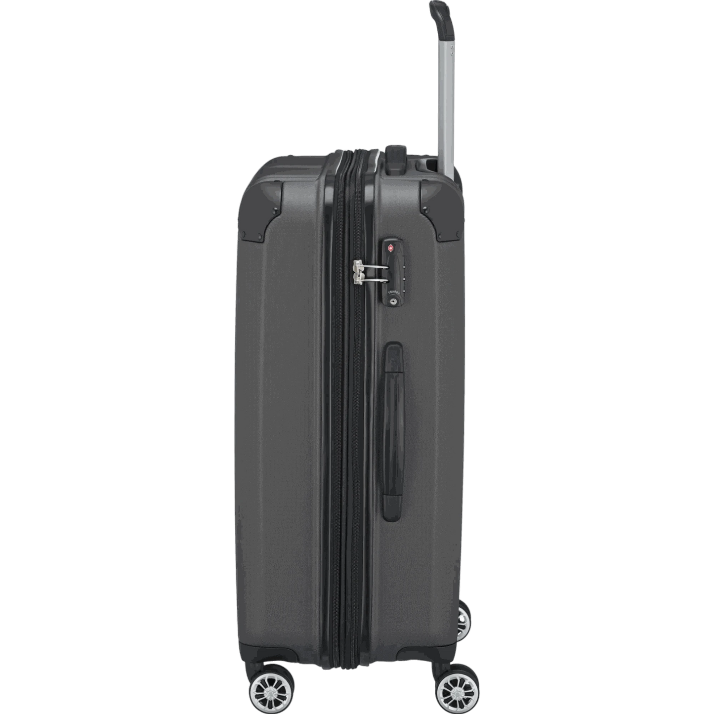 Travelite City 4-Rollen Trolley M 68 cm -Anthrazit KOFFER-PLUS.COM