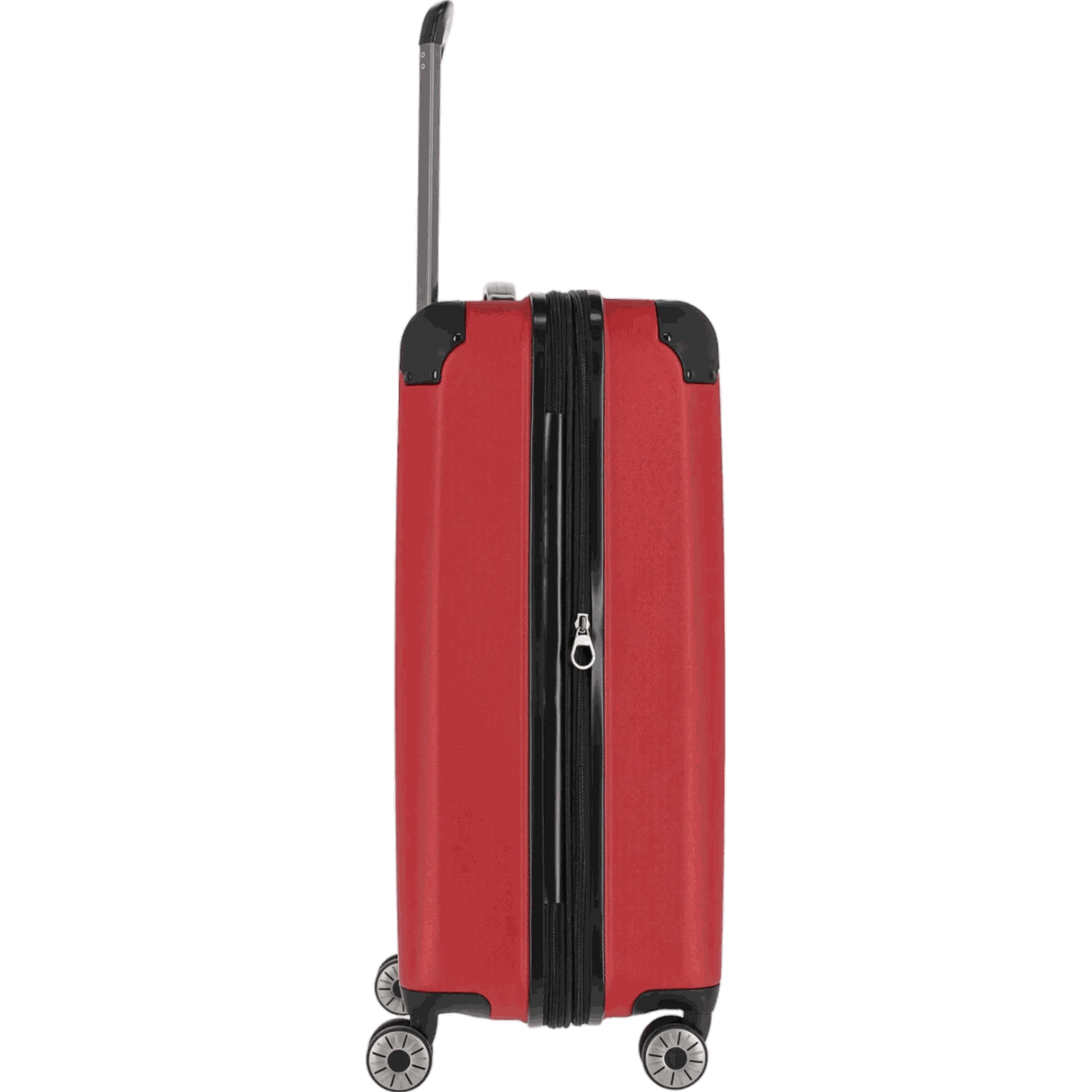Travelite City 4-Rollen Trolley M 68 cm -Rot KOFFER-PLUS.COM