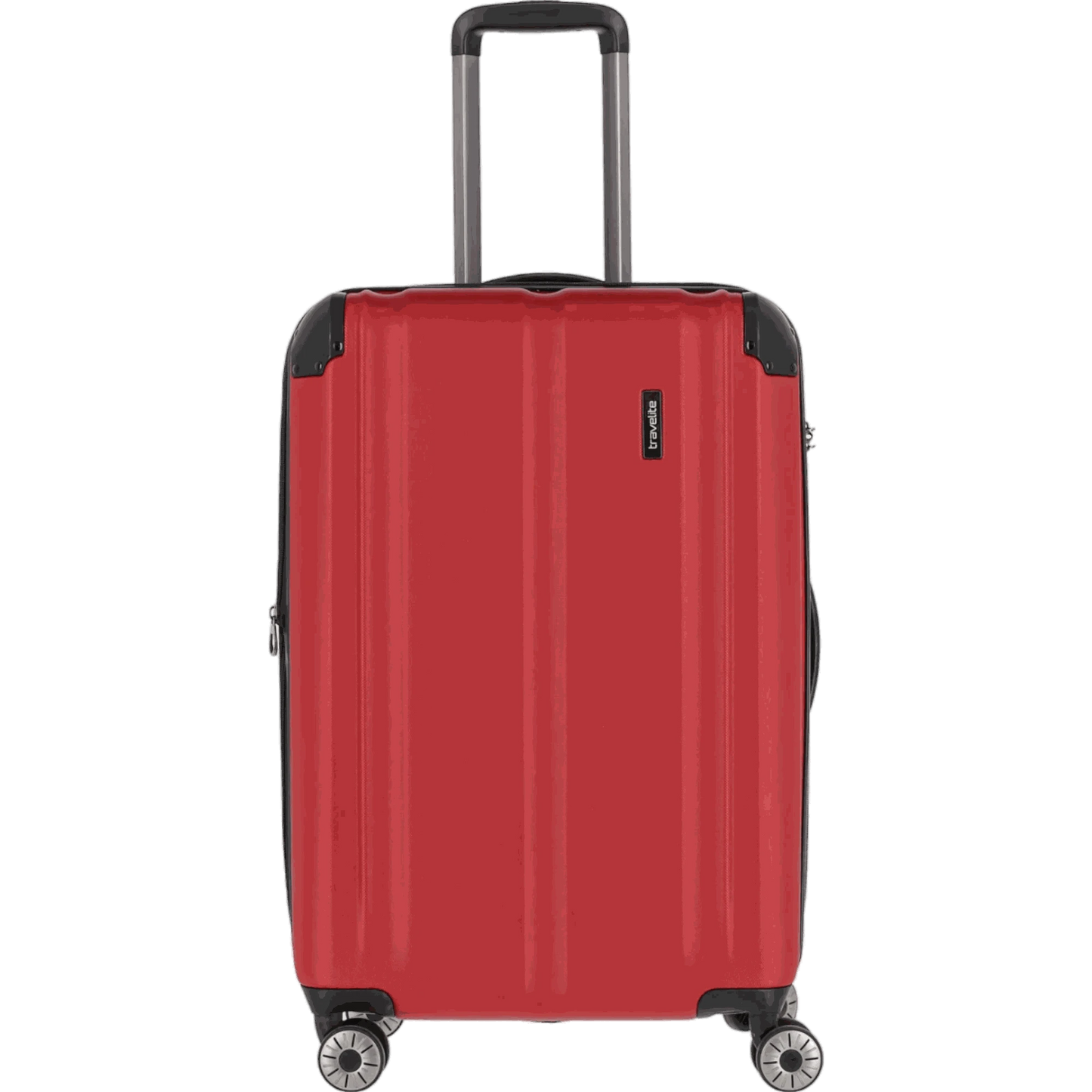 Travelite City 4-Rollen Trolley M 68 cm -Rot KOFFER-PLUS.COM