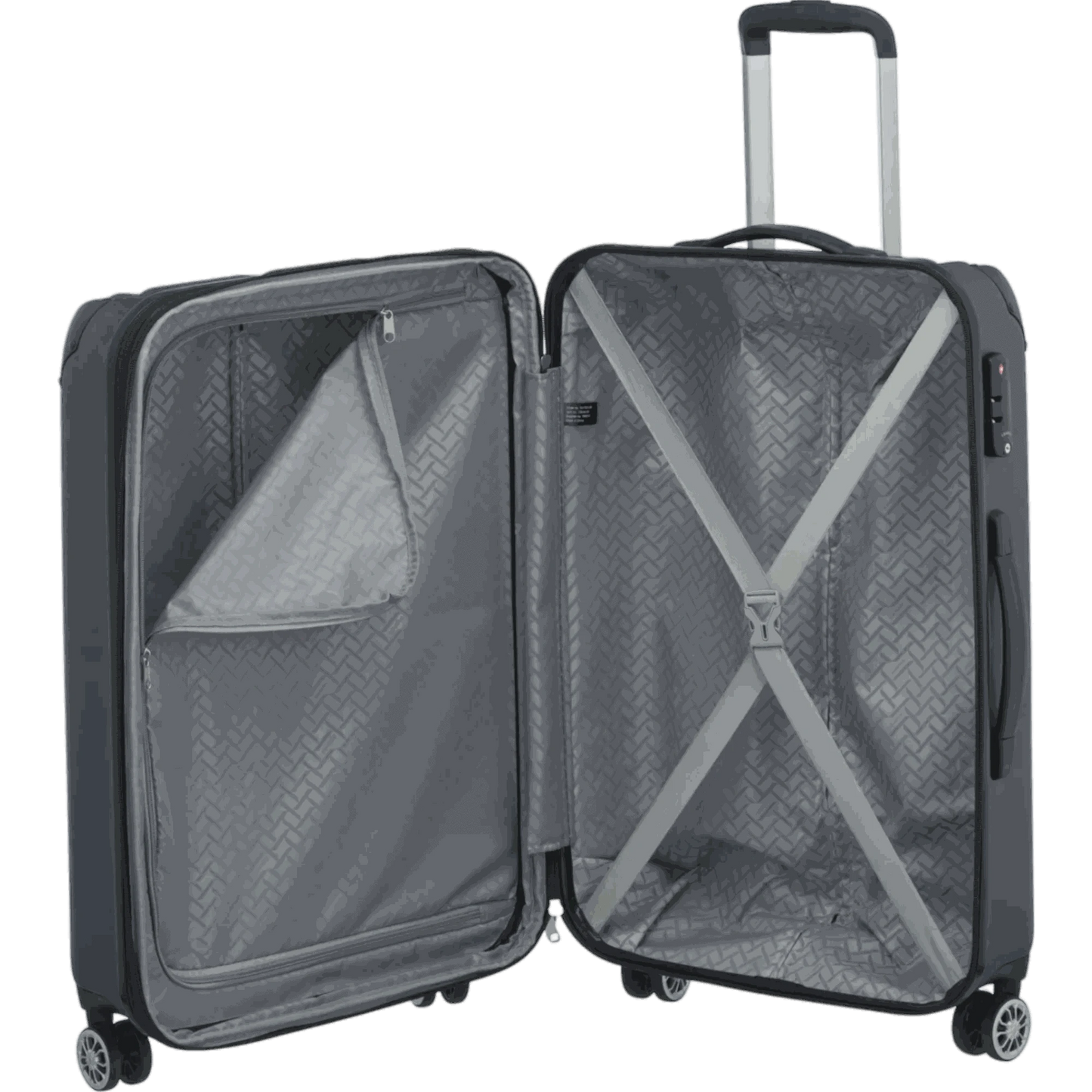 Travelite City 4-Rollen Trolley M 68 cm -Marine KOFFER-PLUS.COM