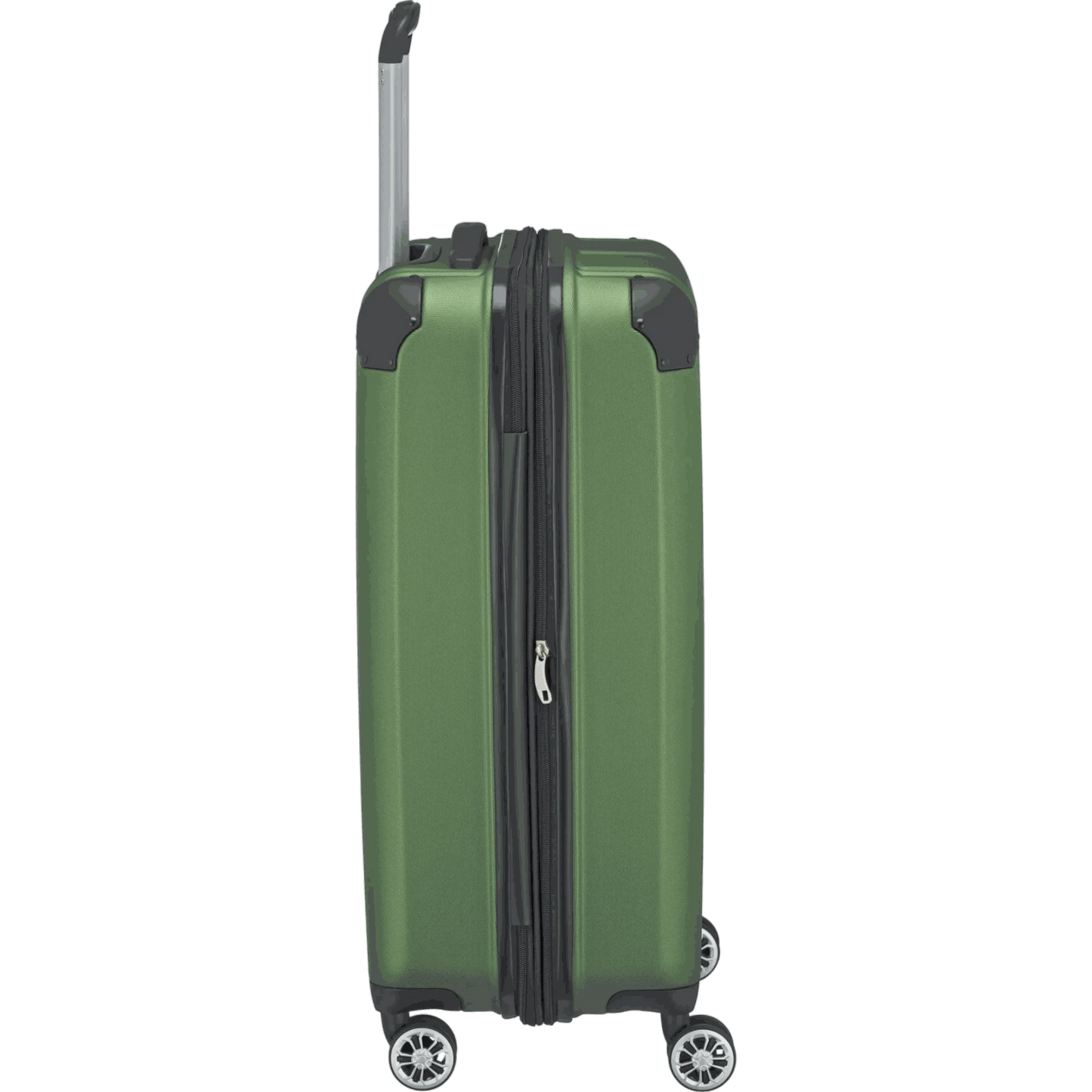 Travelite City 4-Rollen Trolley M 68 cm -Grün KOFFER-PLUS.COM