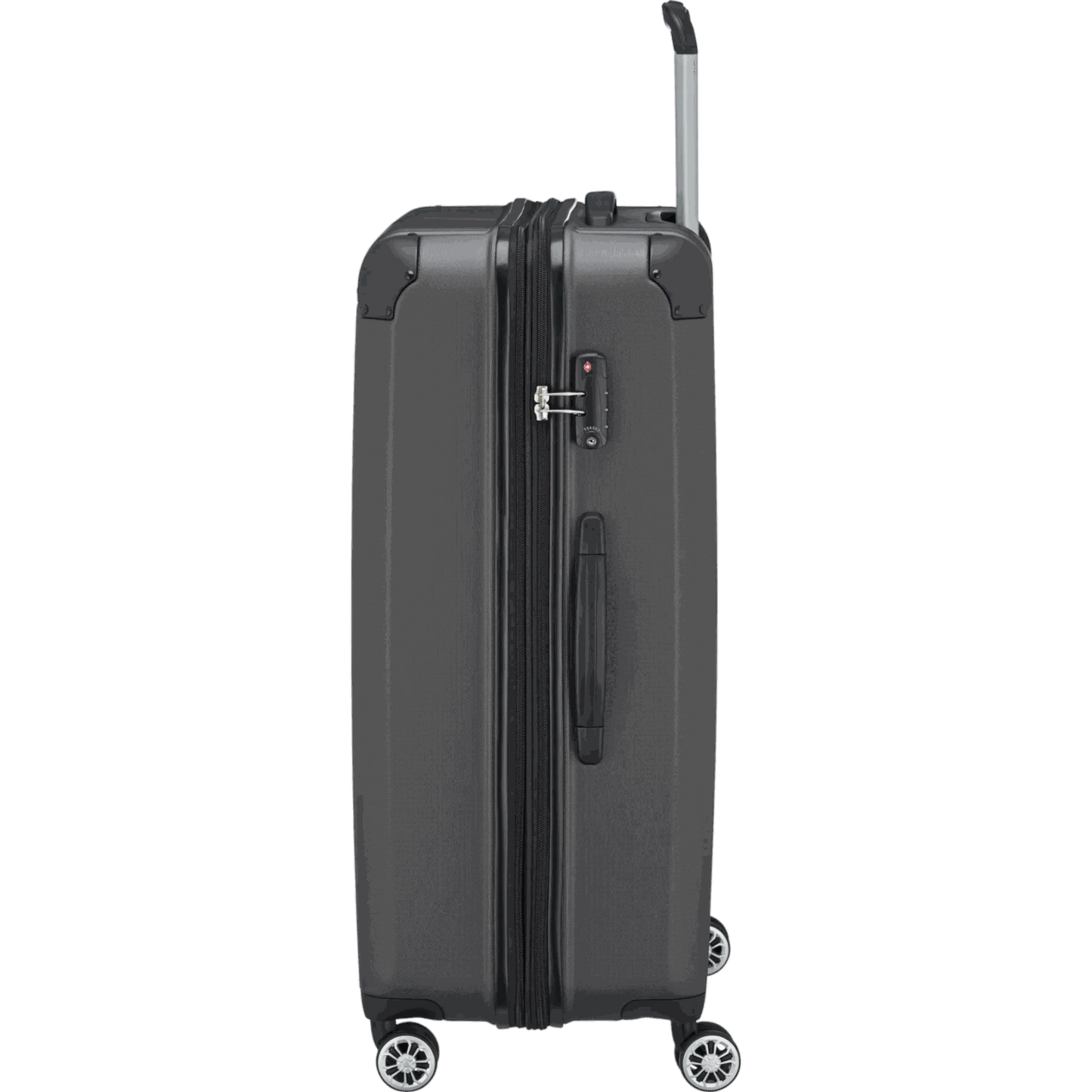 Travelite City 4-Rollen Trolley L 77 cm -Anthrazit KOFFER-PLUS.COM