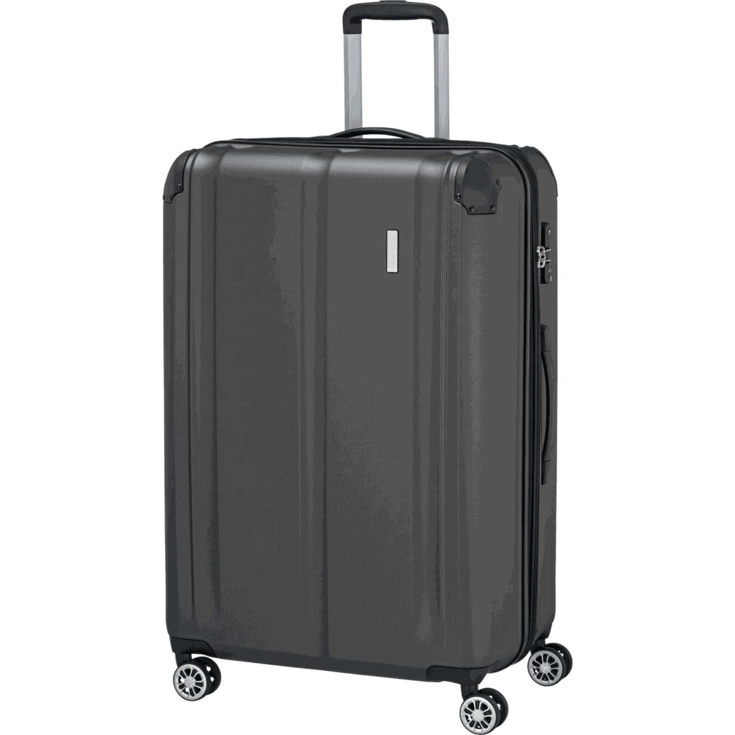 Travelite City 4-Rollen Trolley L 77 cm -Anthrazit KOFFER-PLUS.COM