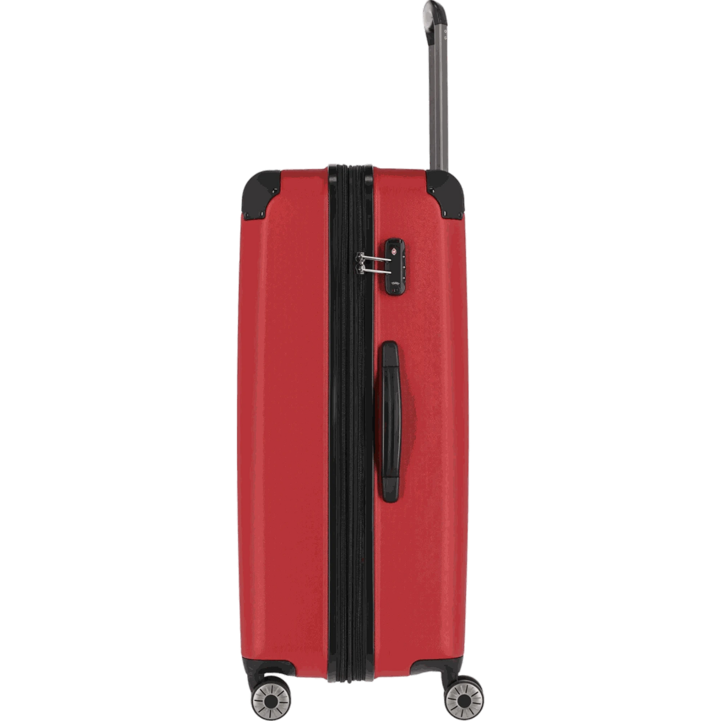 Travelite City 4-Rollen Trolley L 77 cm -Rot KOFFER-PLUS.COM