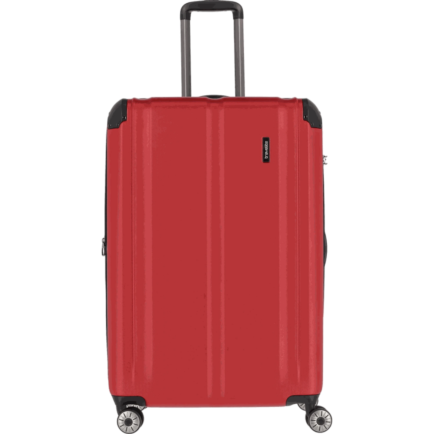 Travelite City 4-Rollen Kofferset 3tlg. L/M/S -Rot KOFFER-PLUS.COM