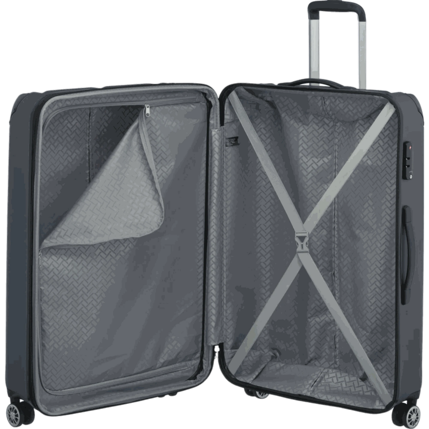 Travelite City 4-Rollen Kofferset 2tlg. L/M -Marine KOFFER-PLUS.COM