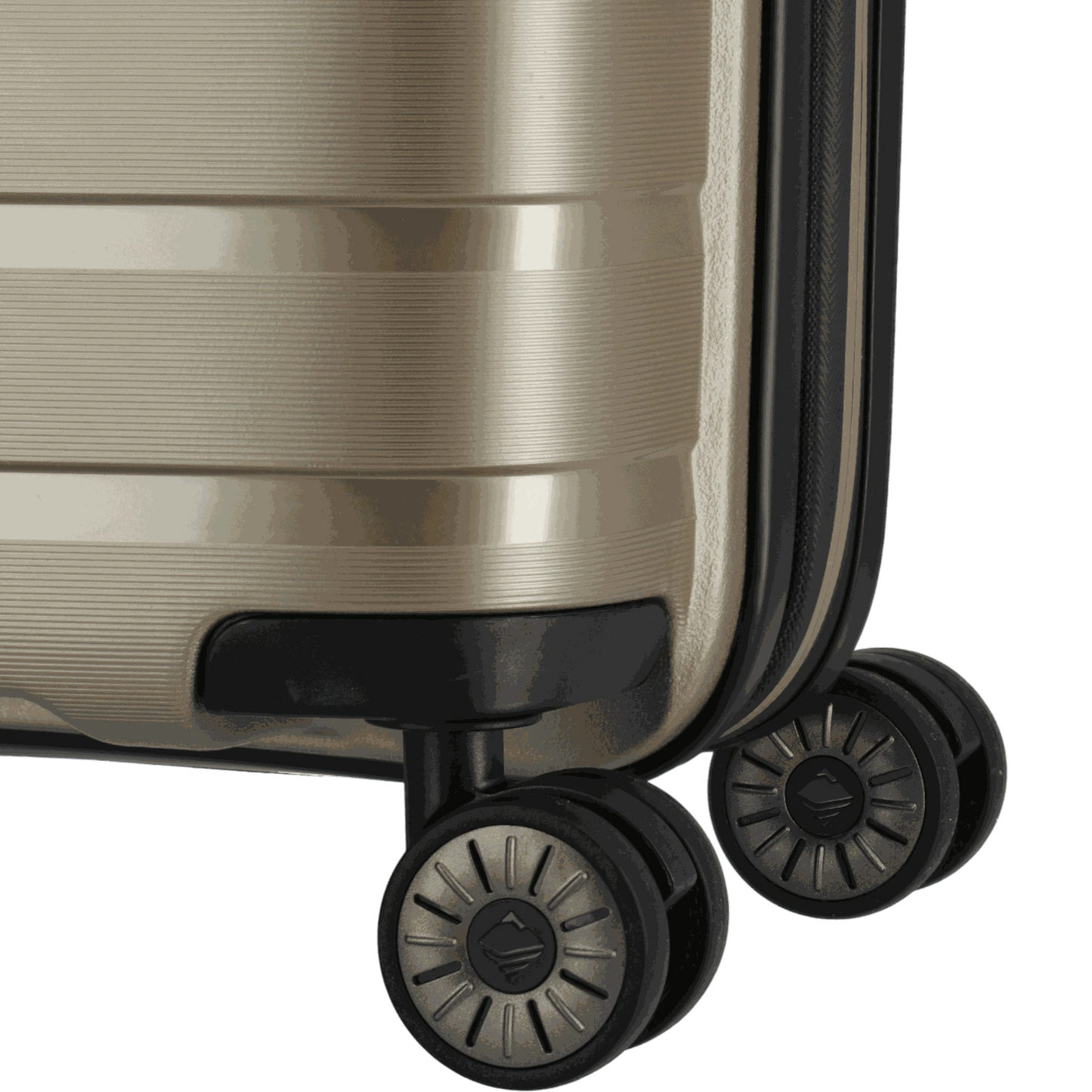 Travelite Air Base 4-Rollen-Kabinentrolley S Slim 55 cm -Champagner KOFFER-PLUS.COM