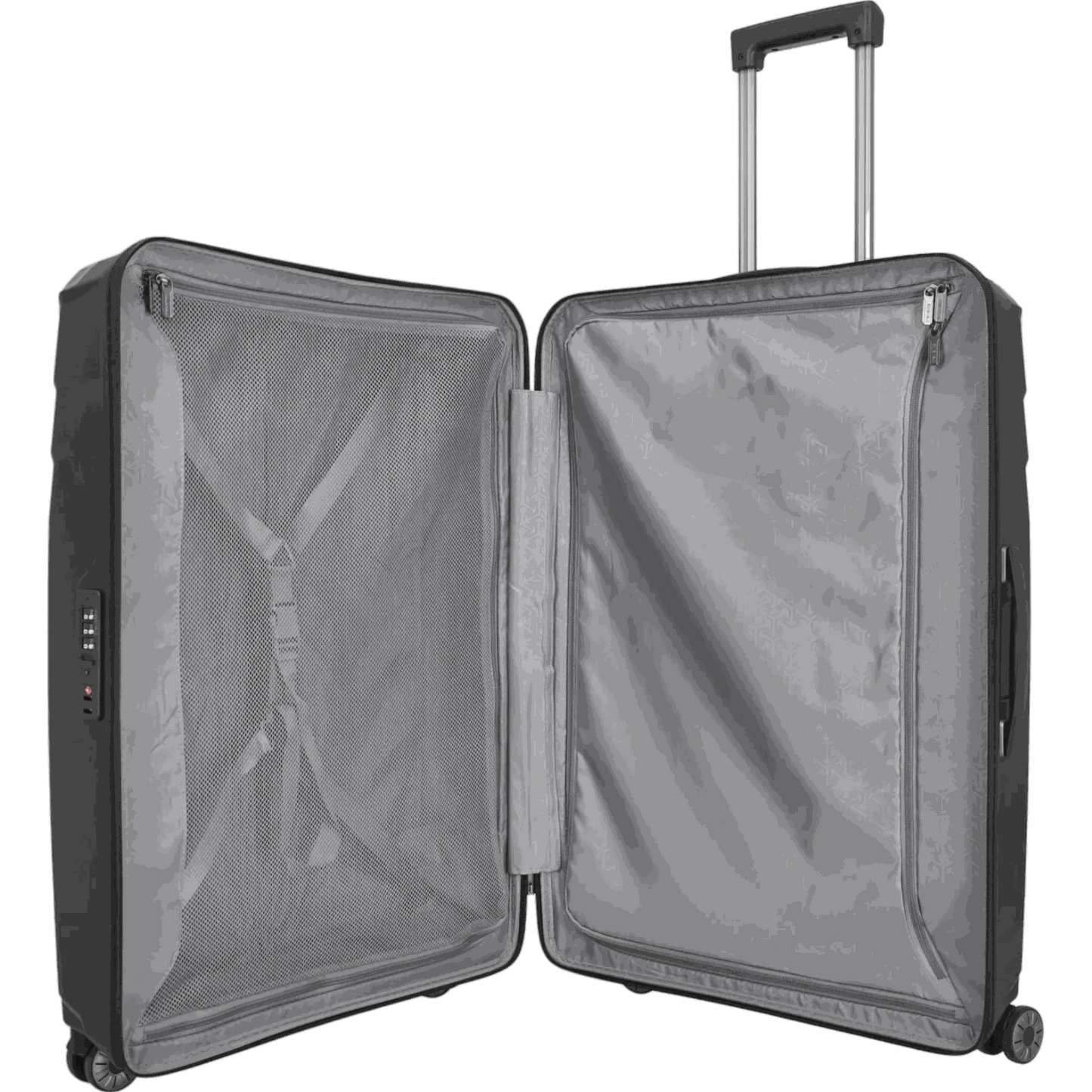 Travelite Elvaa 4-Rollen-Trolley L 76 cm -Schwarz KOFFER-PLUS.COM