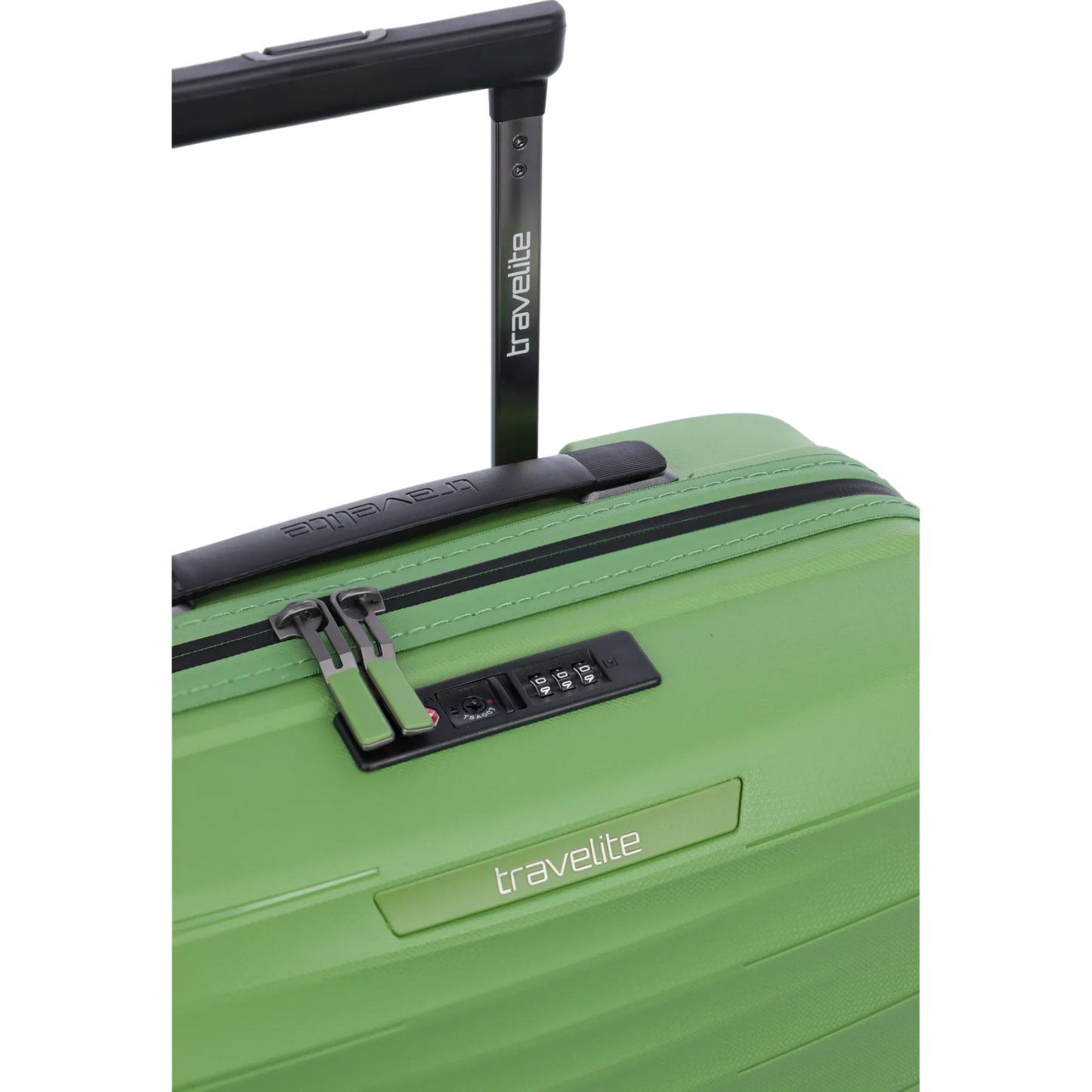 Travelite Mooby 4-Rollen-Handgepäcktrolley 55 cm -Grün KOFFER-PLUS.COM