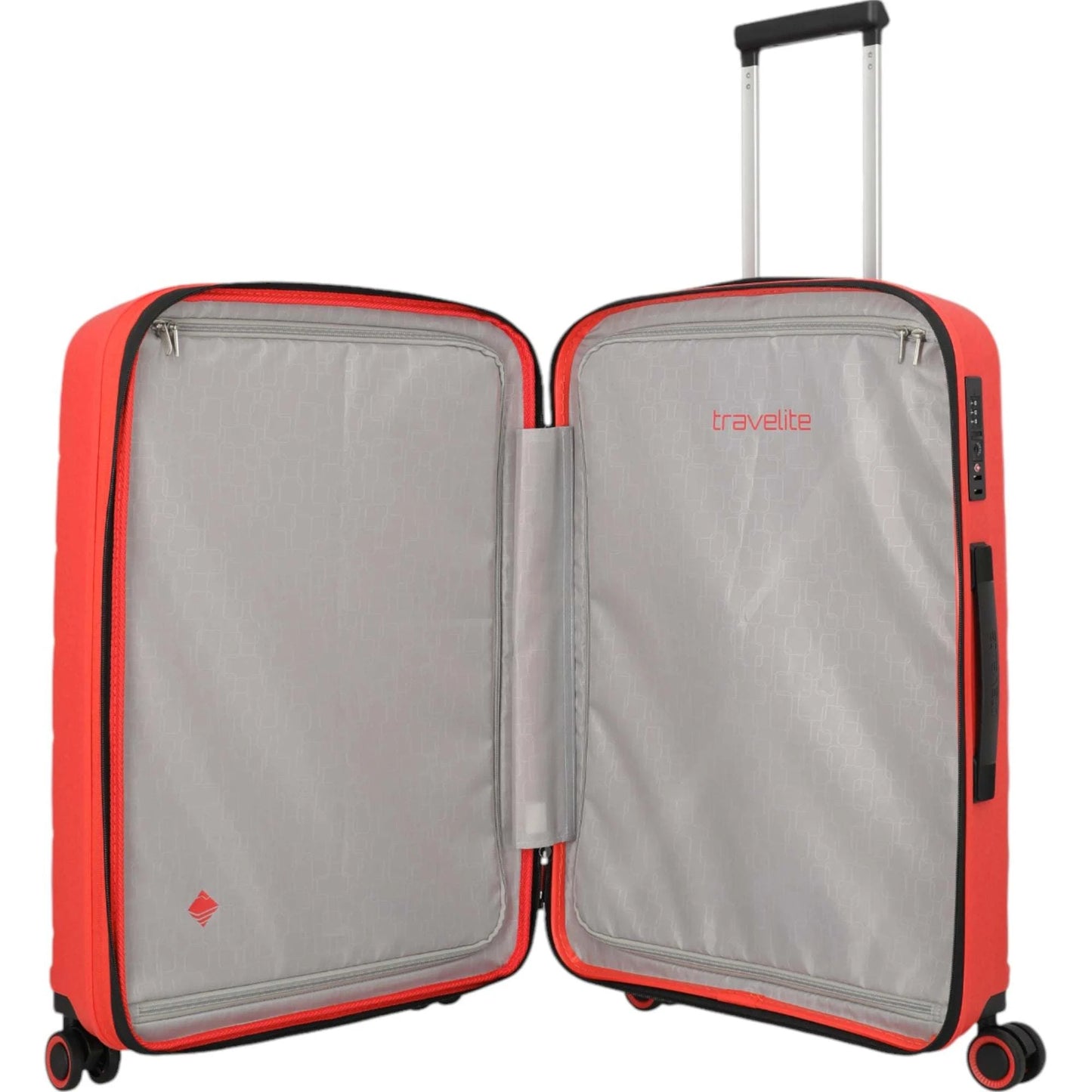 Travelite Burano 4-Rollen-Koffer M 66 cm -raspberry KOFFER-PLUS.COM
