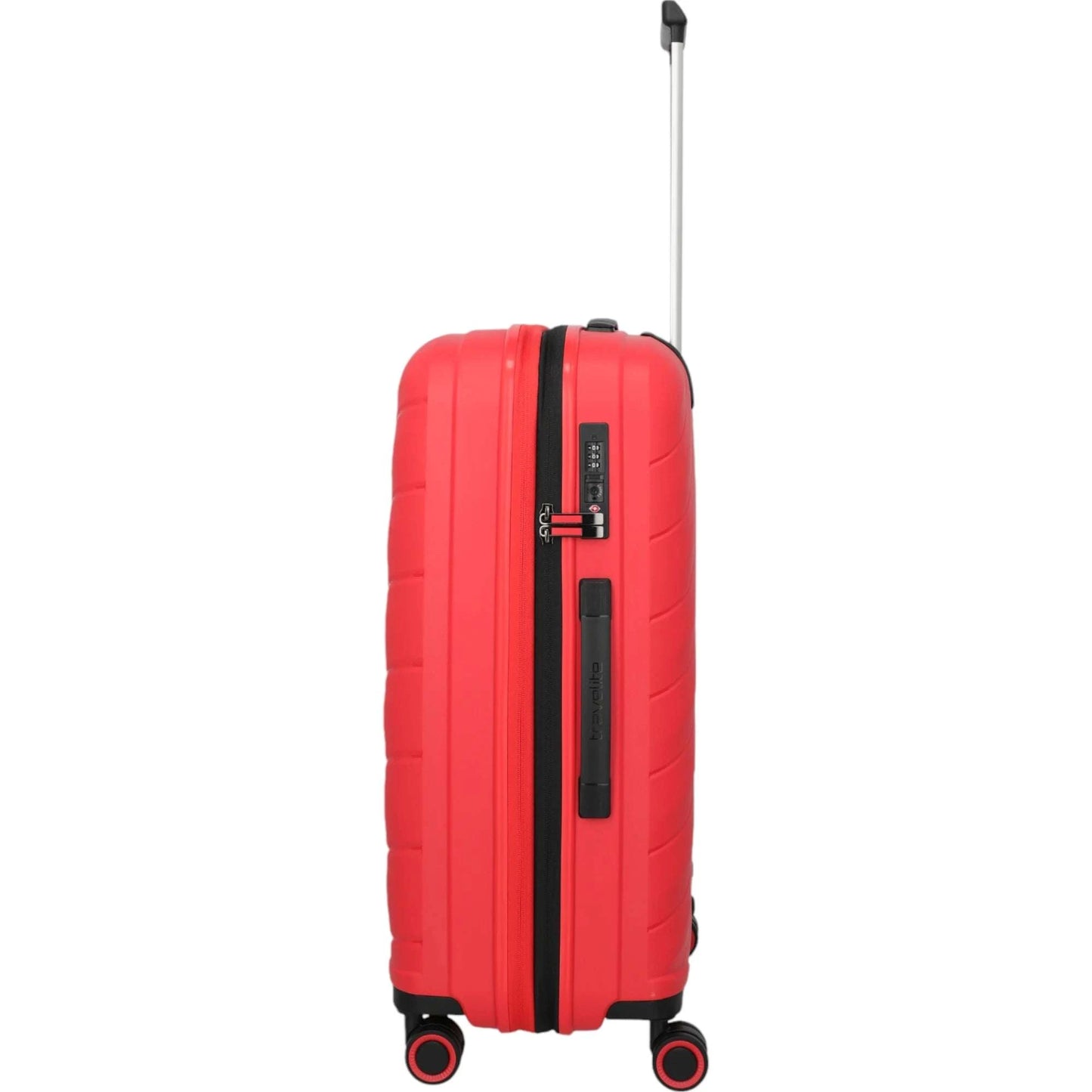 Travelite Burano 4-Rollen-Koffer M 66 cm -raspberry KOFFER-PLUS.COM