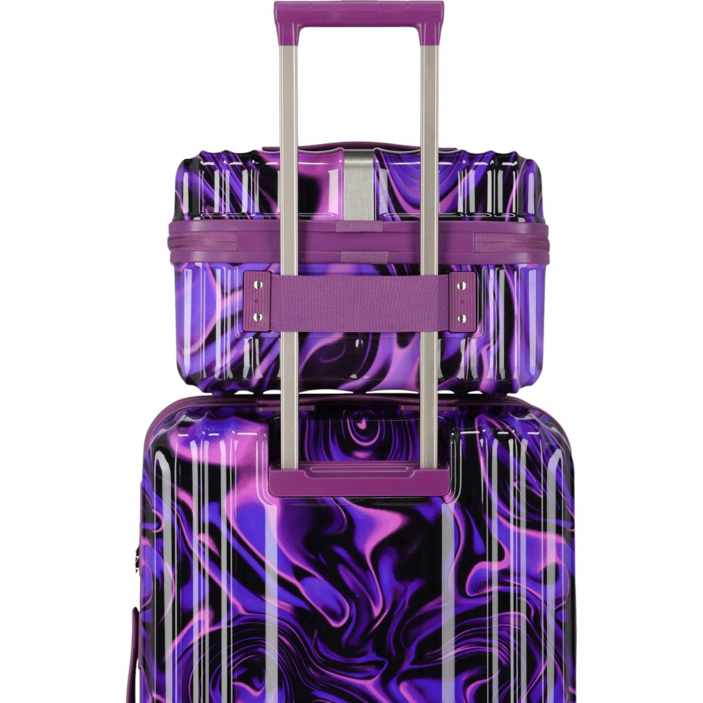 Travelite Lascana Edition Beauty Case 38 cm -Purple Swirl KOFFER-PLUS.COM