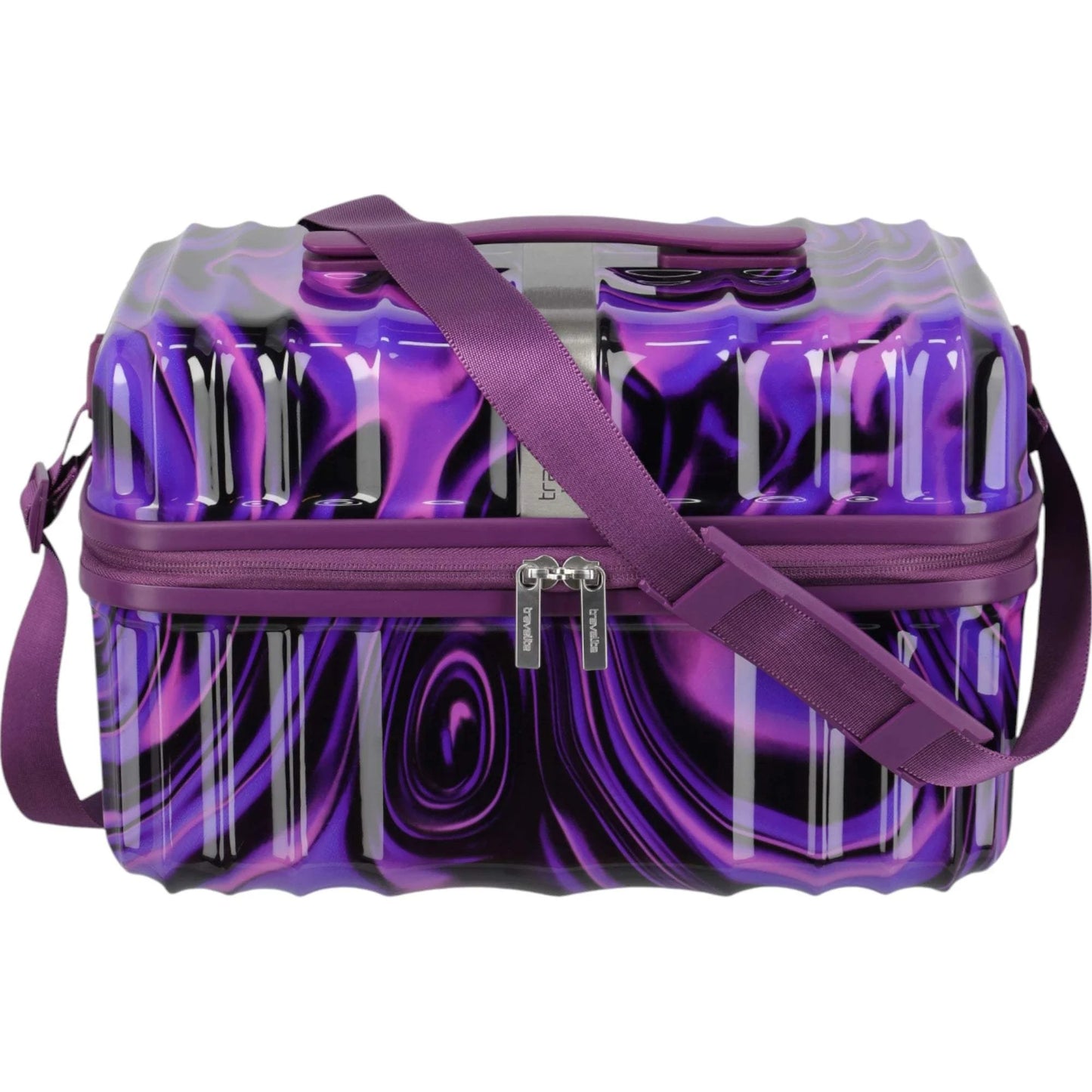 Travelite Lascana Edition Beauty Case 38 cm -Purple Swirl KOFFER-PLUS.COM