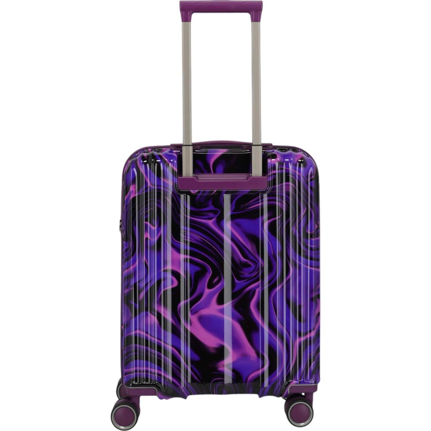 Travelite Lascana Edition 4-Rollen-Bordtrolley S 55 cm -Purple Swirl KOFFER-PLUS.COM