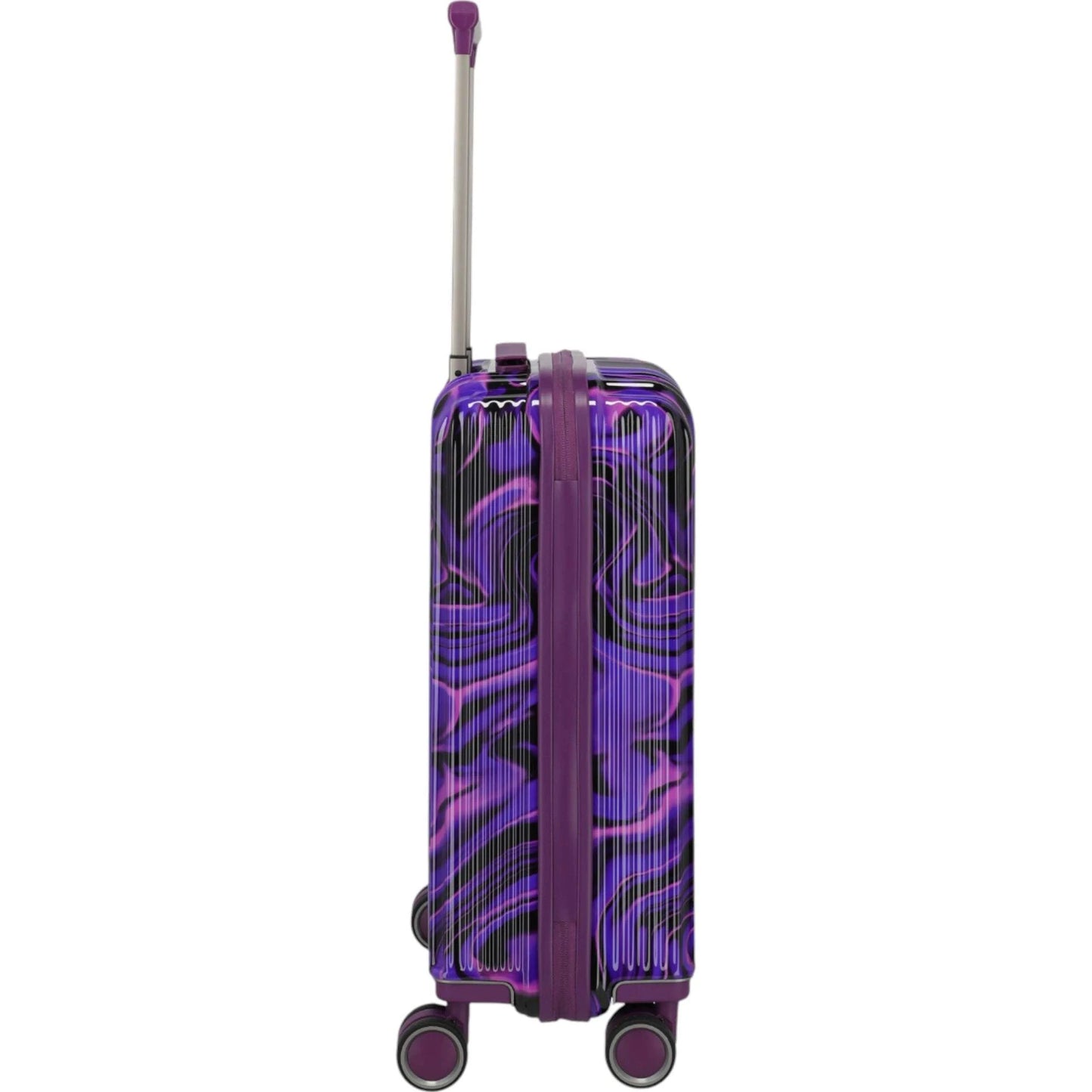 Travelite Lascana Edition 4-Rollen-Bordtrolley S 55 cm -Purple Swirl KOFFER-PLUS.COM