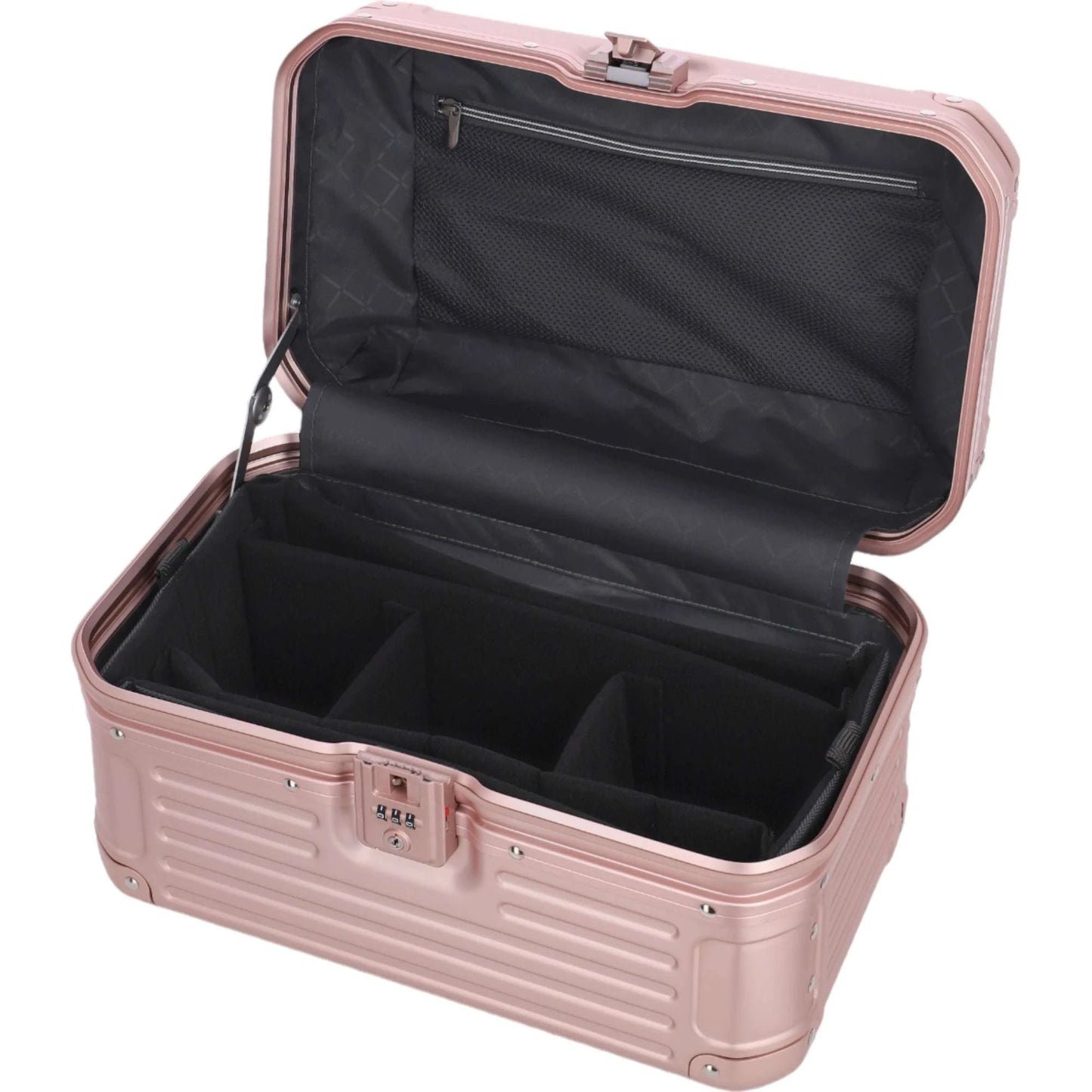 Travelite Next Beautycase aus Aluminium 38 cm -Rose KOFFER-PLUS.COM