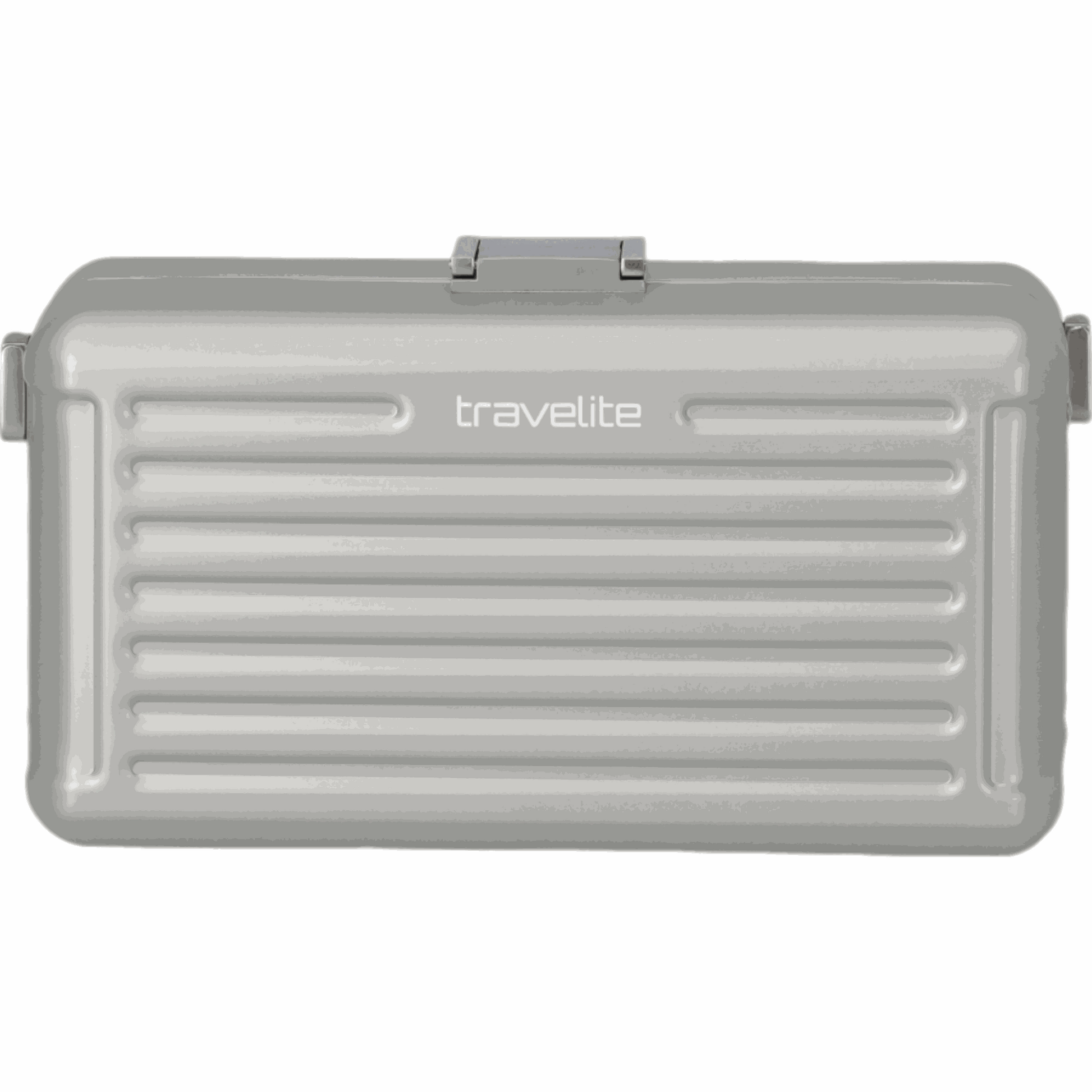Travelite Next Minicase aus Aluminium 20 cm -Silber KOFFER-PLUS.COM