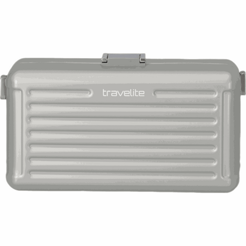 Travelite Next Minicase aus Aluminium 20 cm -Silber