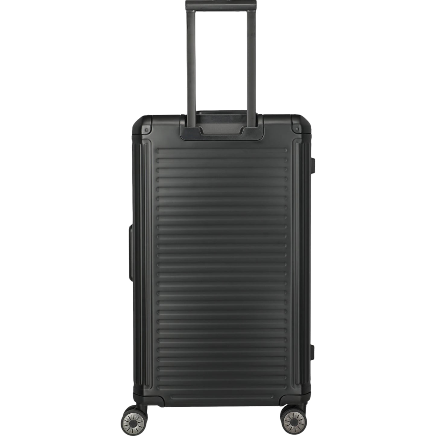 Travelite Next 4-Rollen-Koffer Trunk L aus Aluminium 76 cm -Schwarz KOFFER-PLUS.COM