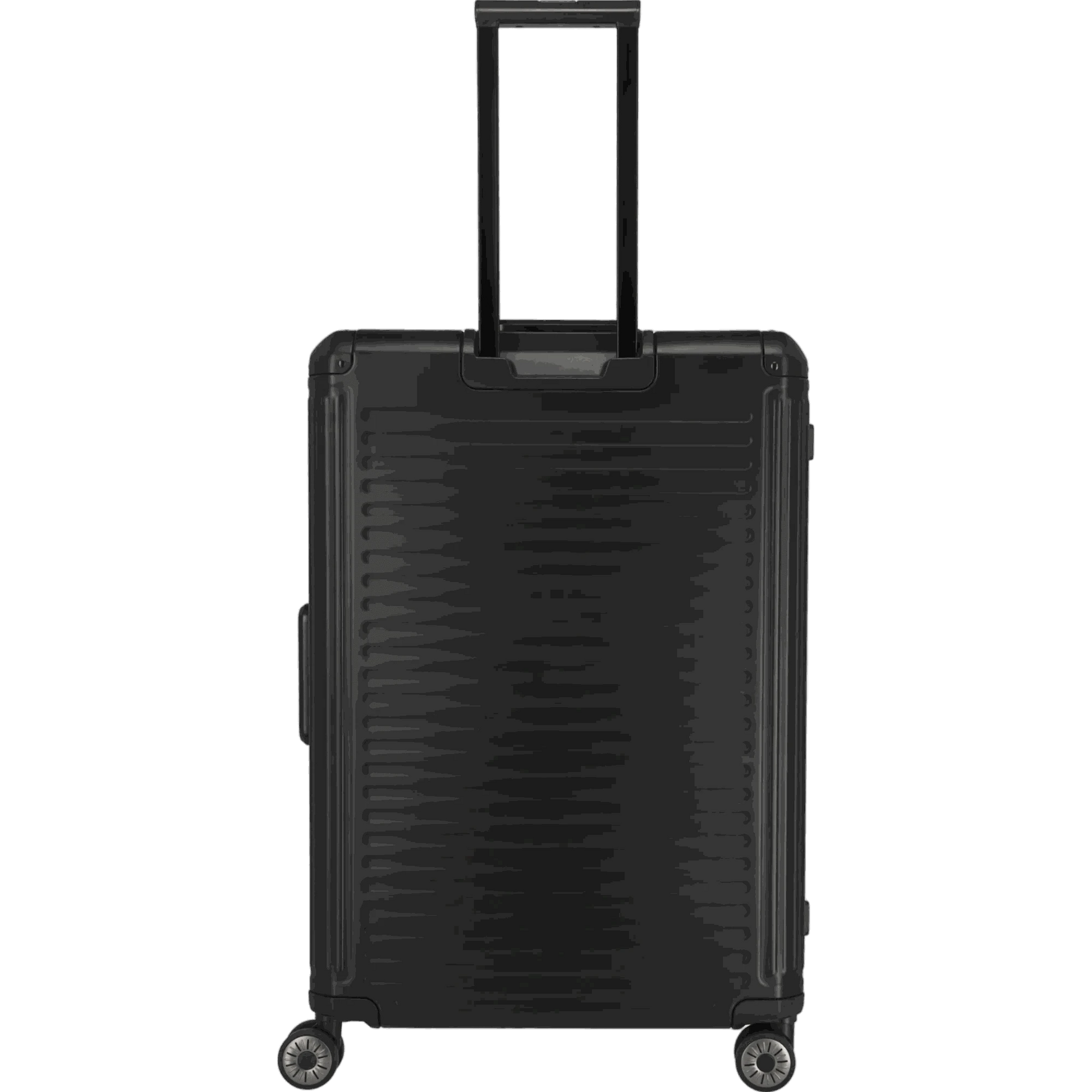 Travelite Next  4-Rollen-Trolley aus Aluminium 77 cm -Schwarz KOFFER-PLUS.COM