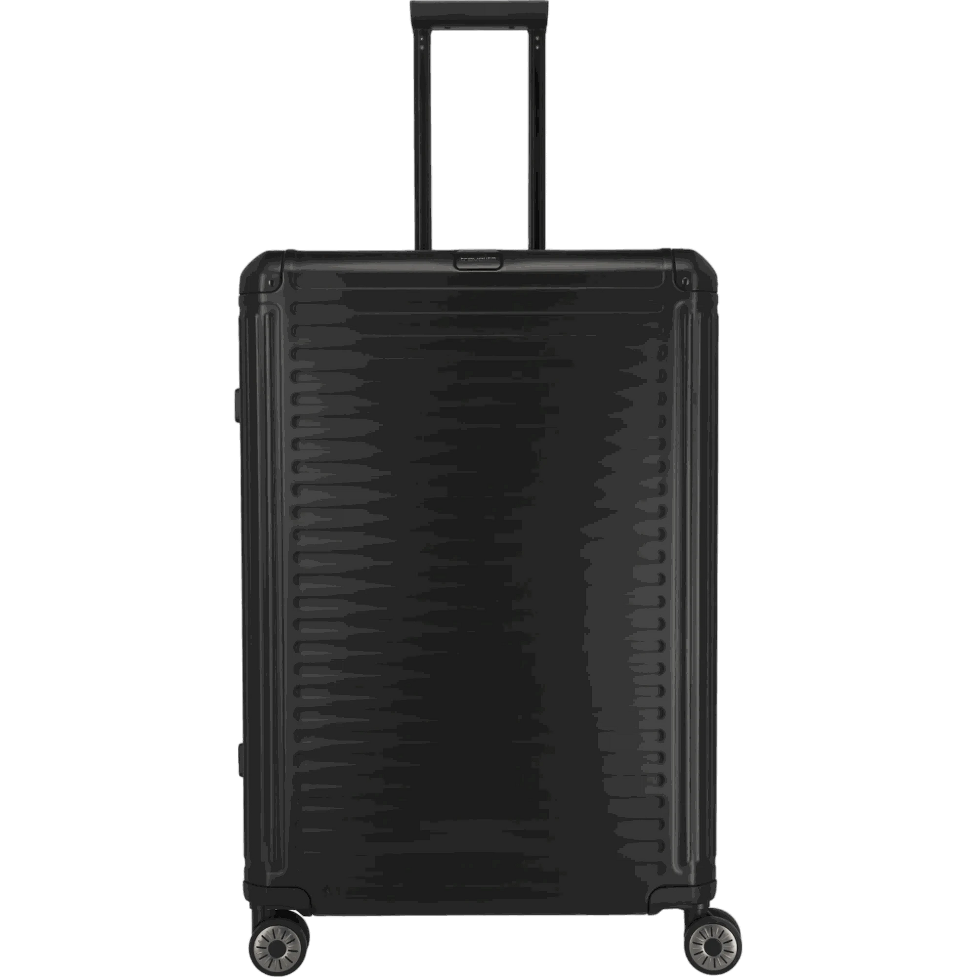 Travelite Next  4-Rollen-Trolley aus Aluminium 77 cm -Schwarz KOFFER-PLUS.COM