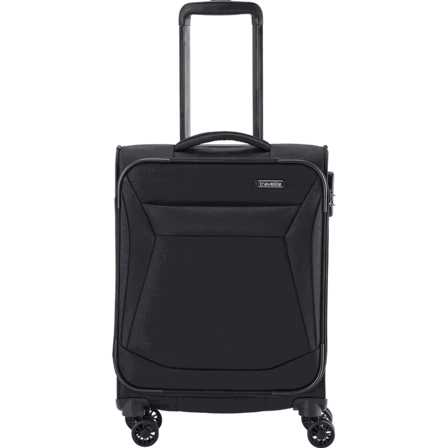 Travelite Chios 4-Rollen Kabinentrolley S 55 cm -Schwarz KOFFER-PLUS.COM