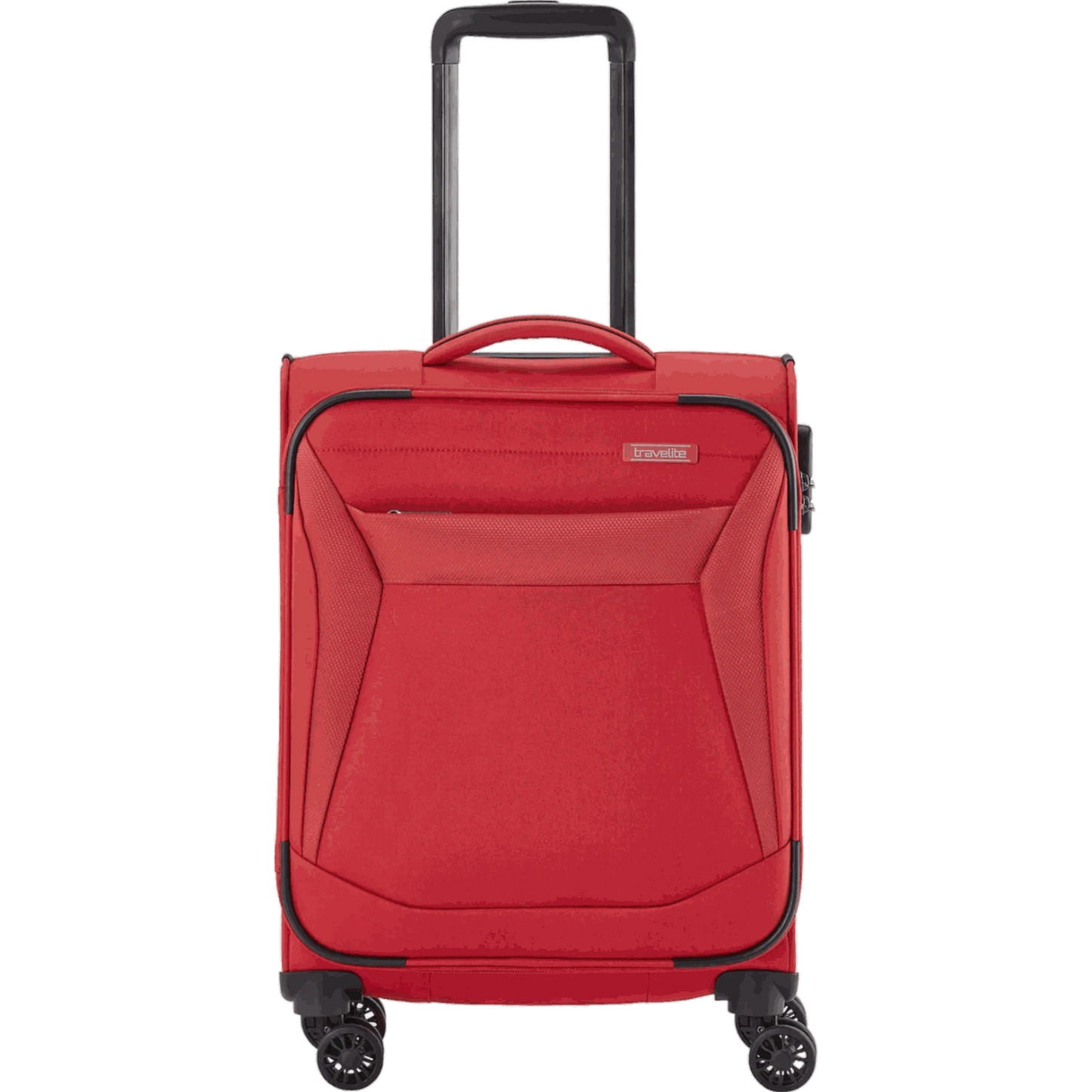 Travelite Chios 4-Rollen Kabinentrolley S 55 cm -Rot KOFFER-PLUS.COM