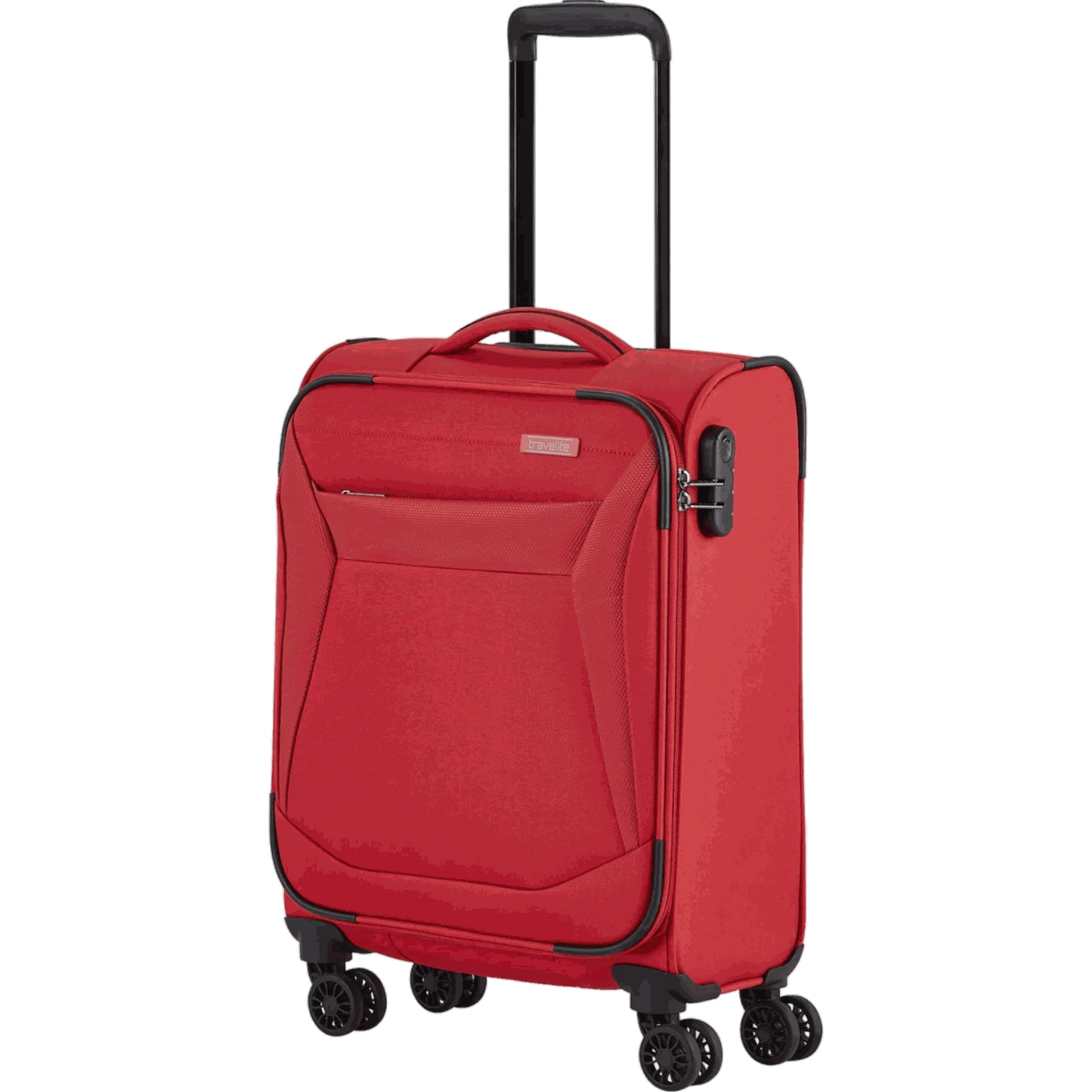 Travelite Chios 4-Rollen Kabinentrolley S 55 cm -Rot KOFFER-PLUS.COM