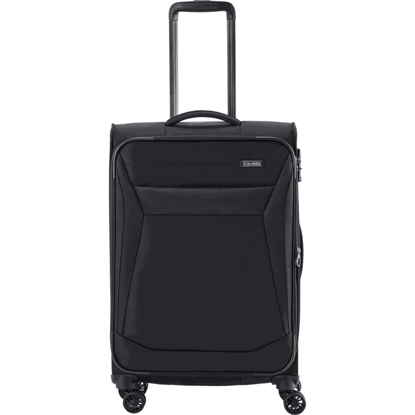 Travelite Chios 4-Rollen Trolley M 67 cm -Schwarz KOFFER-PLUS.COM