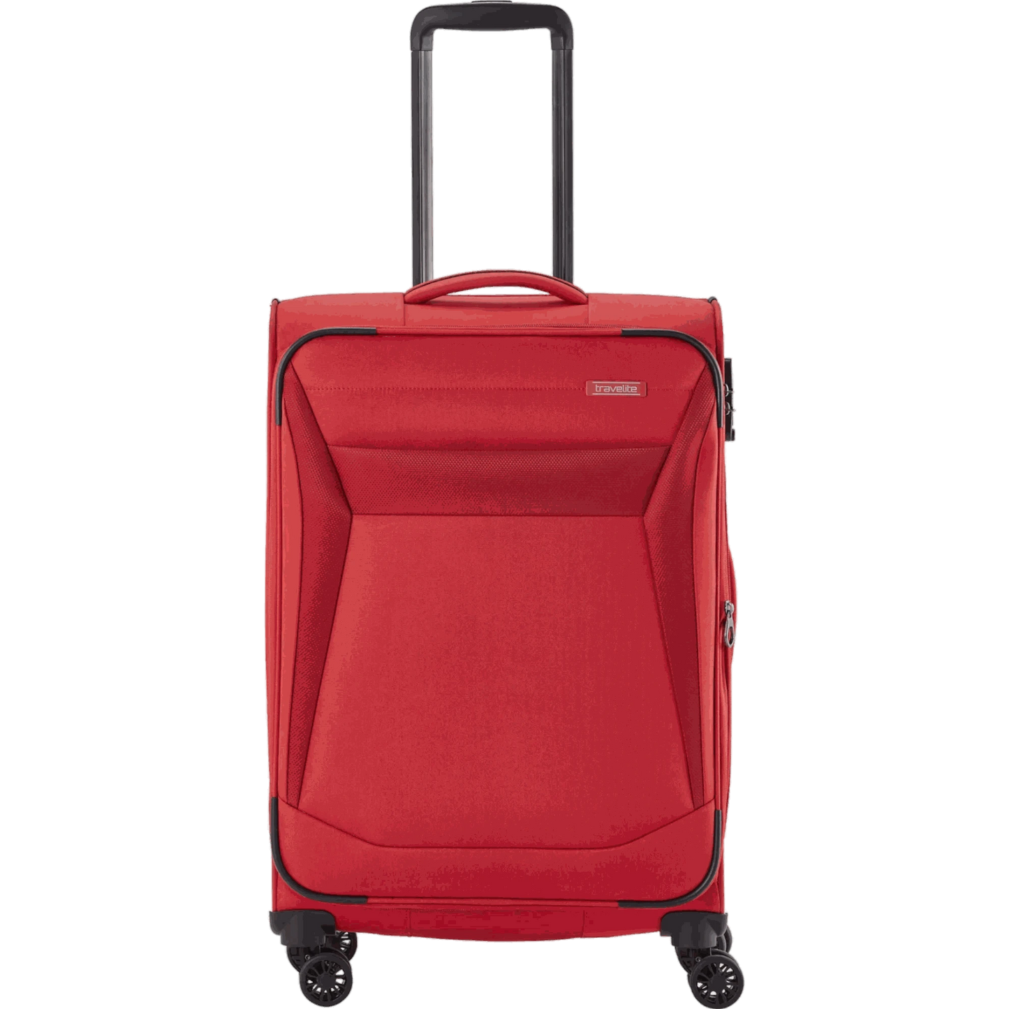 Travelite Chios 4-Rollen Trolley M 67 cm -Rot KOFFER-PLUS.COM