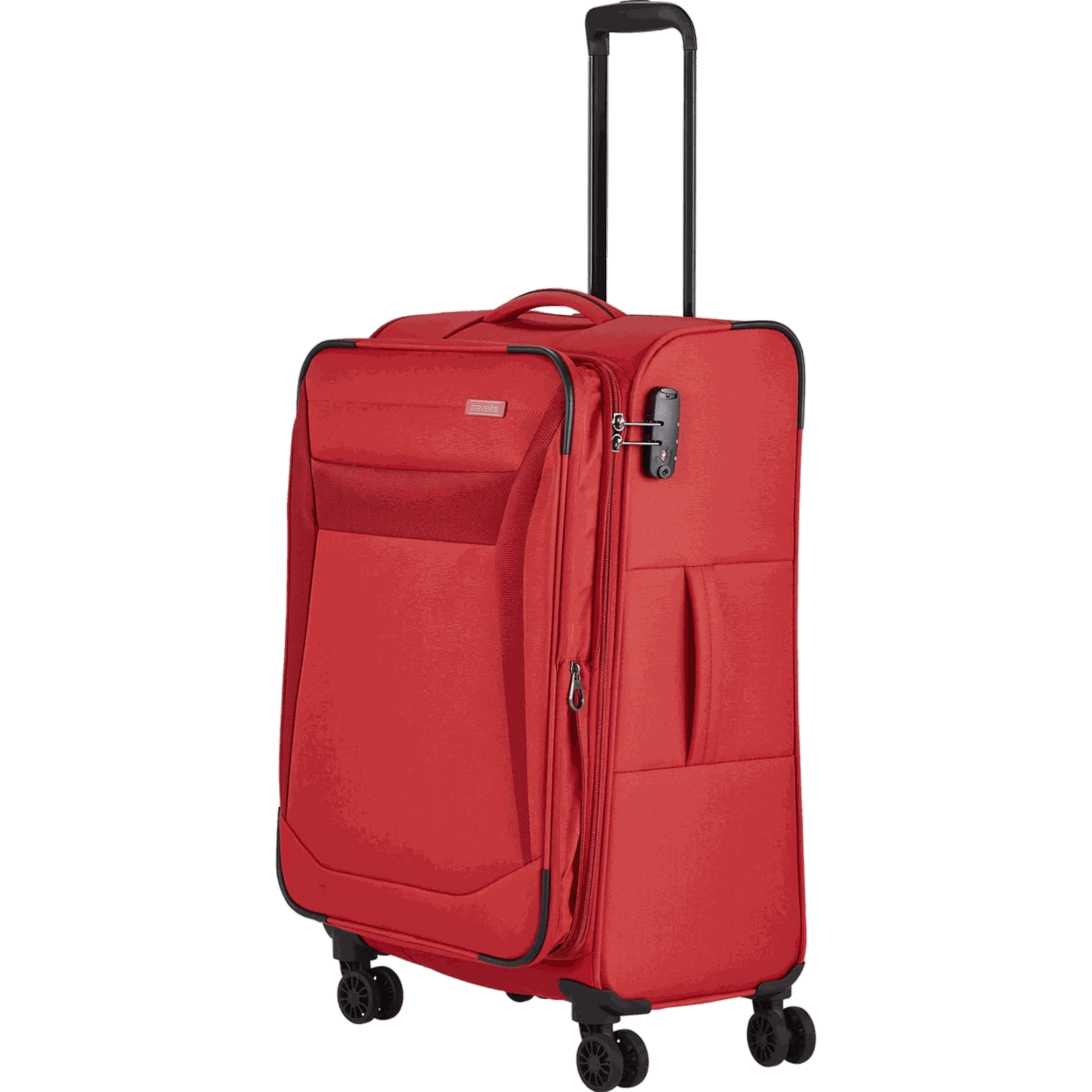 Travelite Chios 4-Rollen Trolley M 67 cm -Rot KOFFER-PLUS.COM