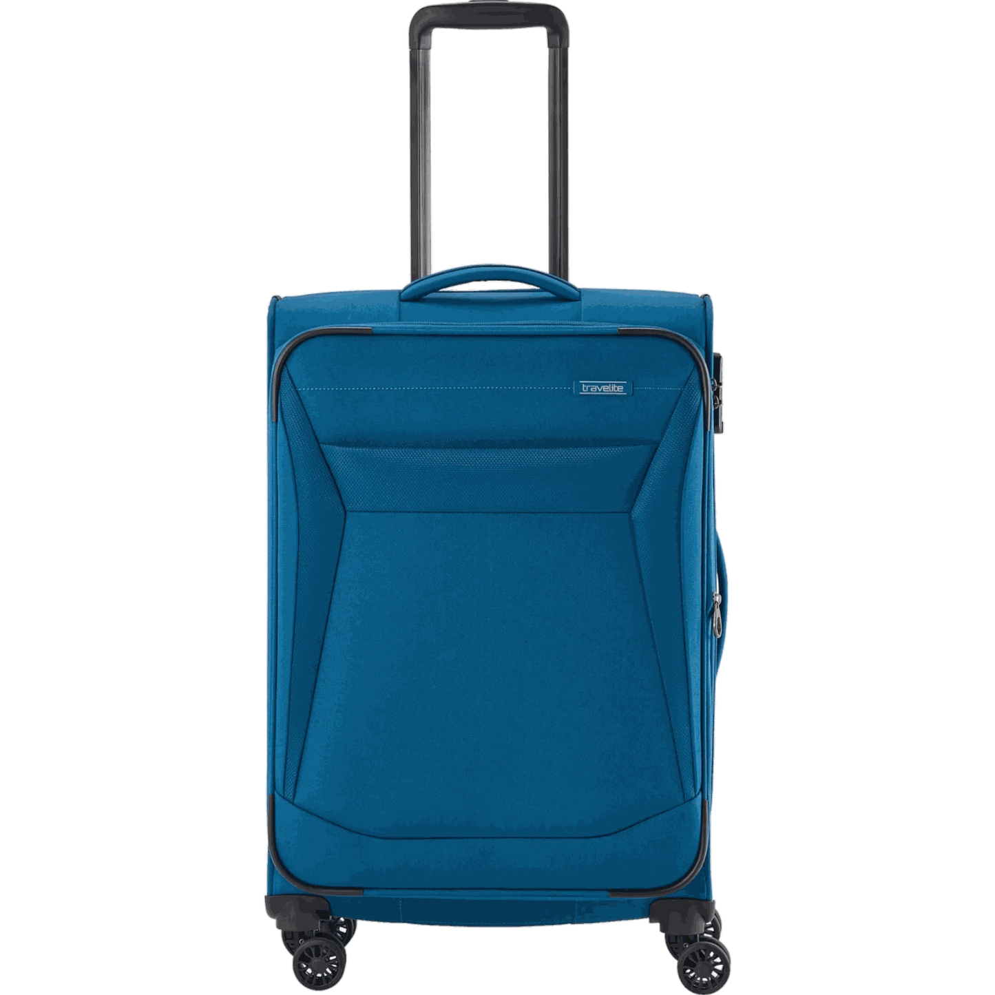 Travelite Chios 4-Rollen Trolley M 67 cm -Petrol KOFFER-PLUS.COM