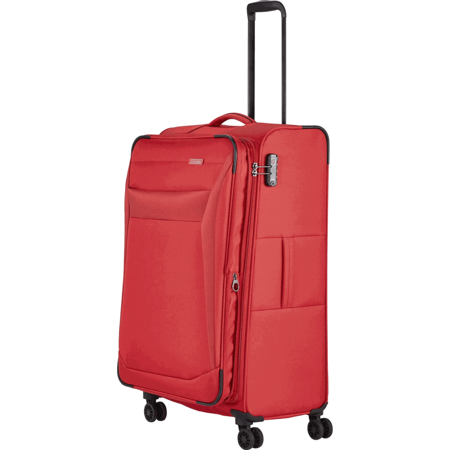 Travelite Chios 4-Rollen Trolley L 78 cm -Rot KOFFER-PLUS.COM
