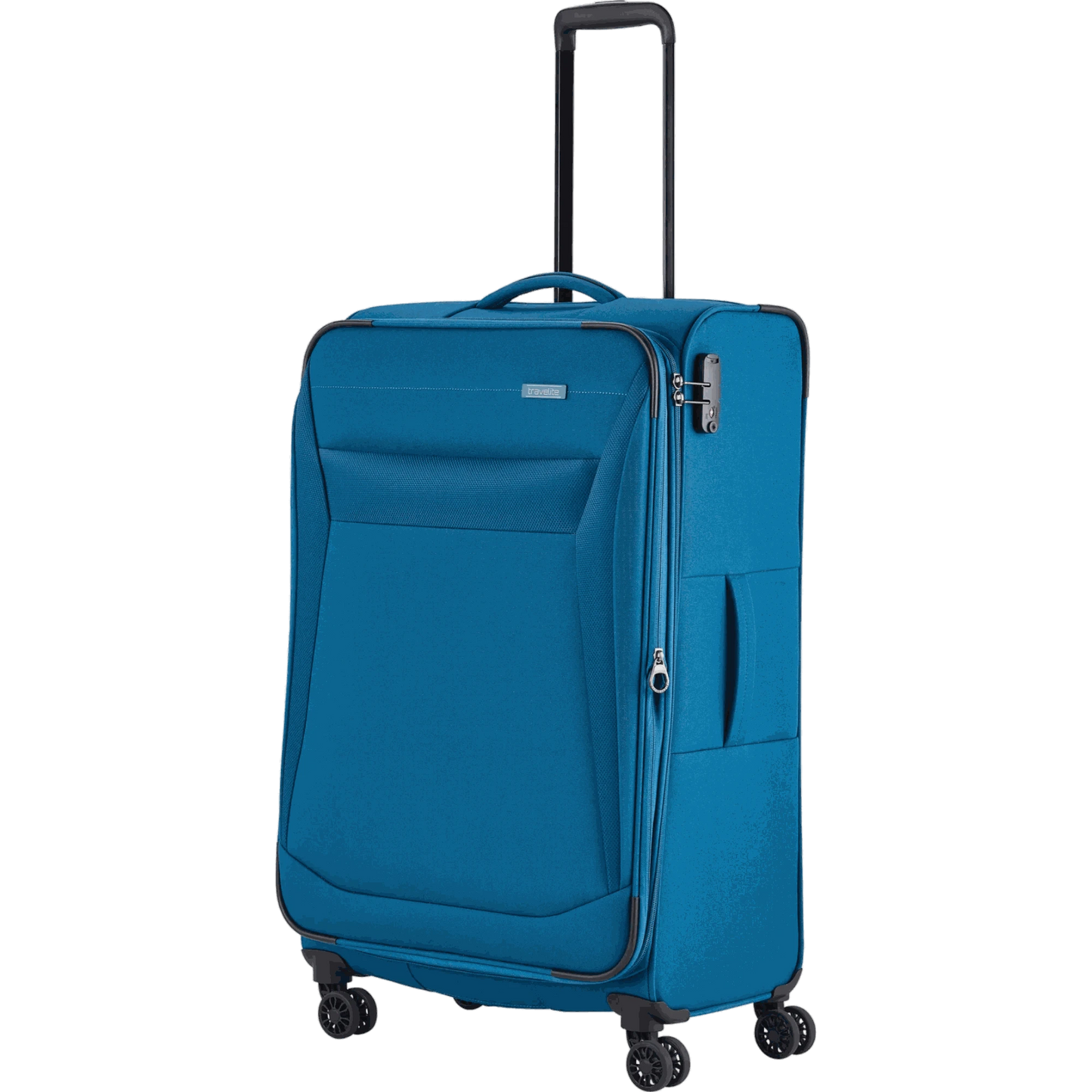 Travelite Chios 4-Rollen Trolley L 78 cm -Petrol KOFFER-PLUS.COM