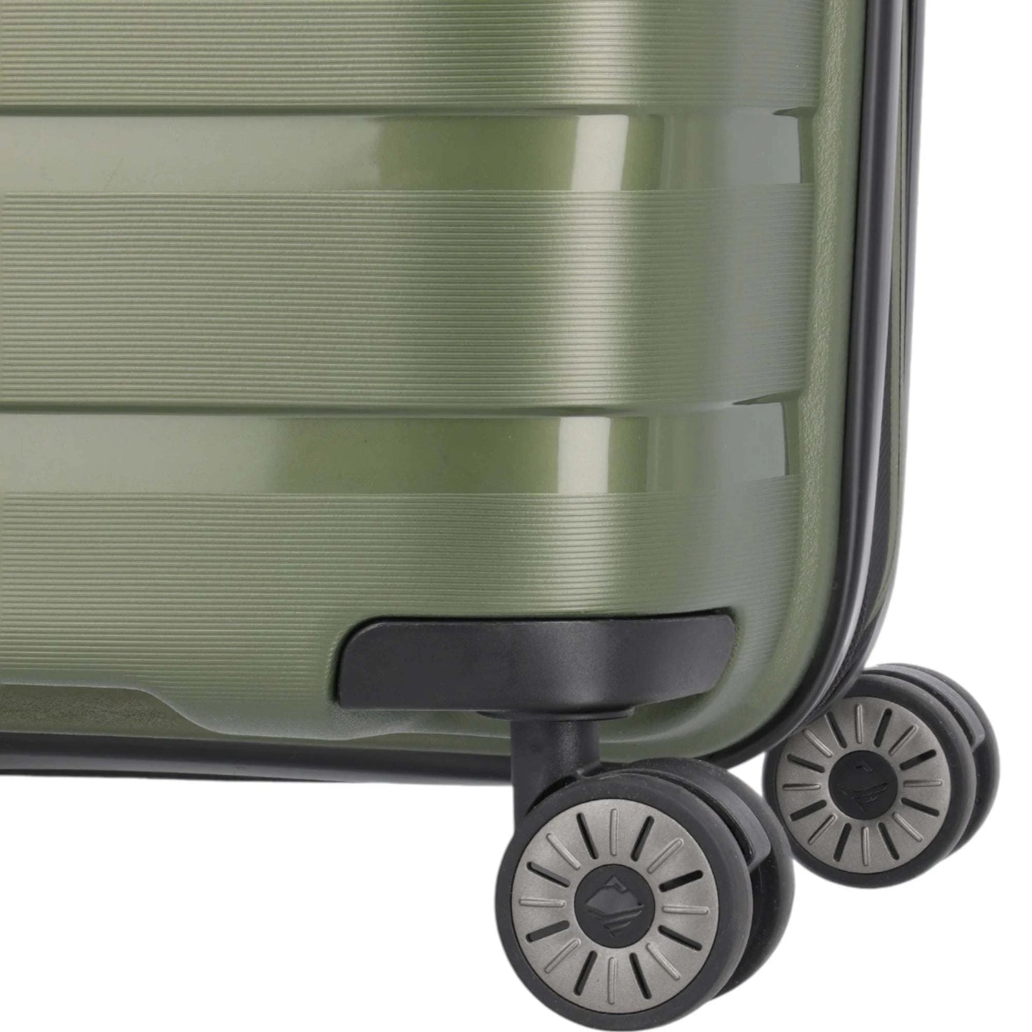 Travelite Air Base 4-Rollen-Kabinentrolley S erweiterbar 55 cm -Olive KOFFER-PLUS.COM