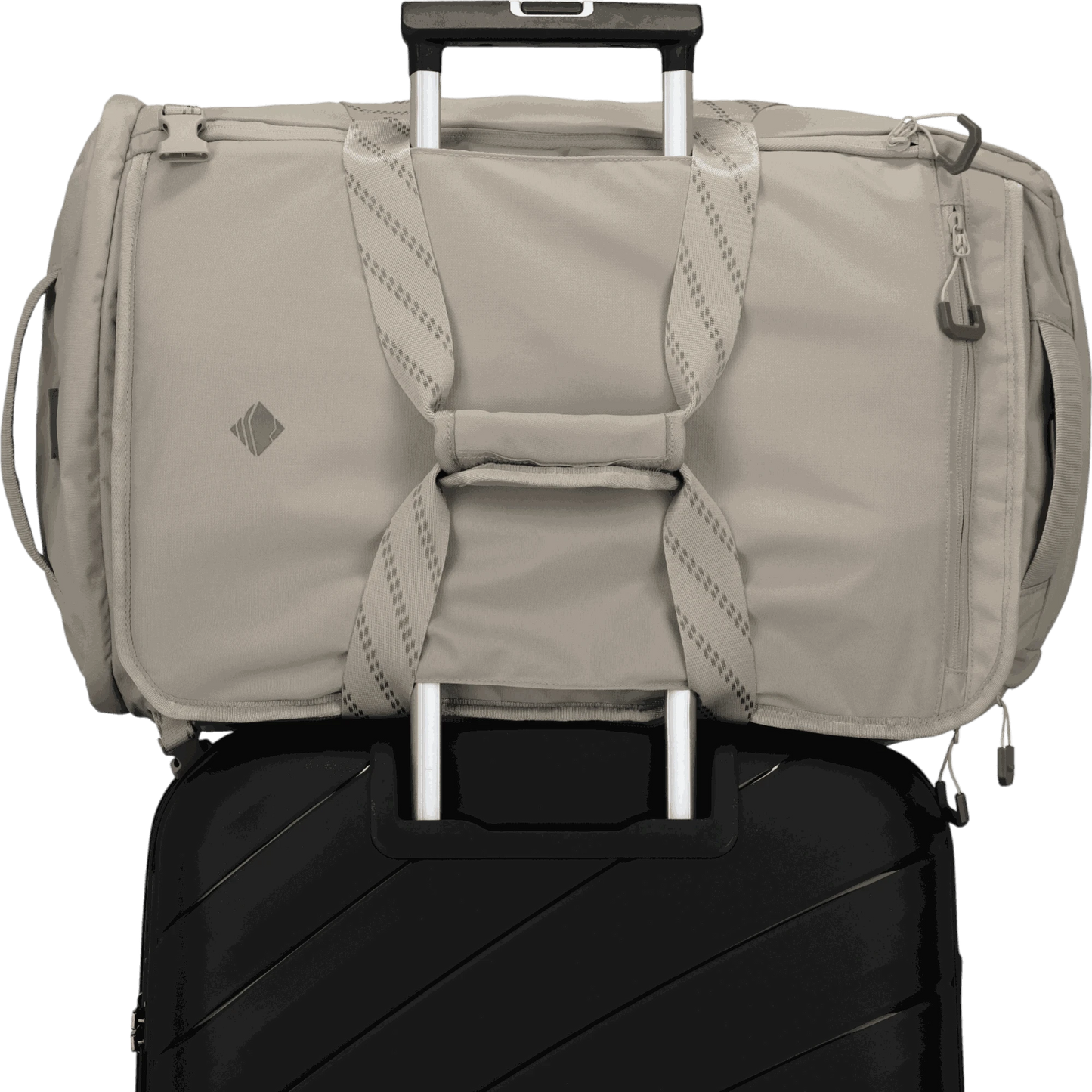 Travelite Venture Line Reisetasche mit Rucksackfunktion L 57 cm -Sand KOFFER-PLUS.COM