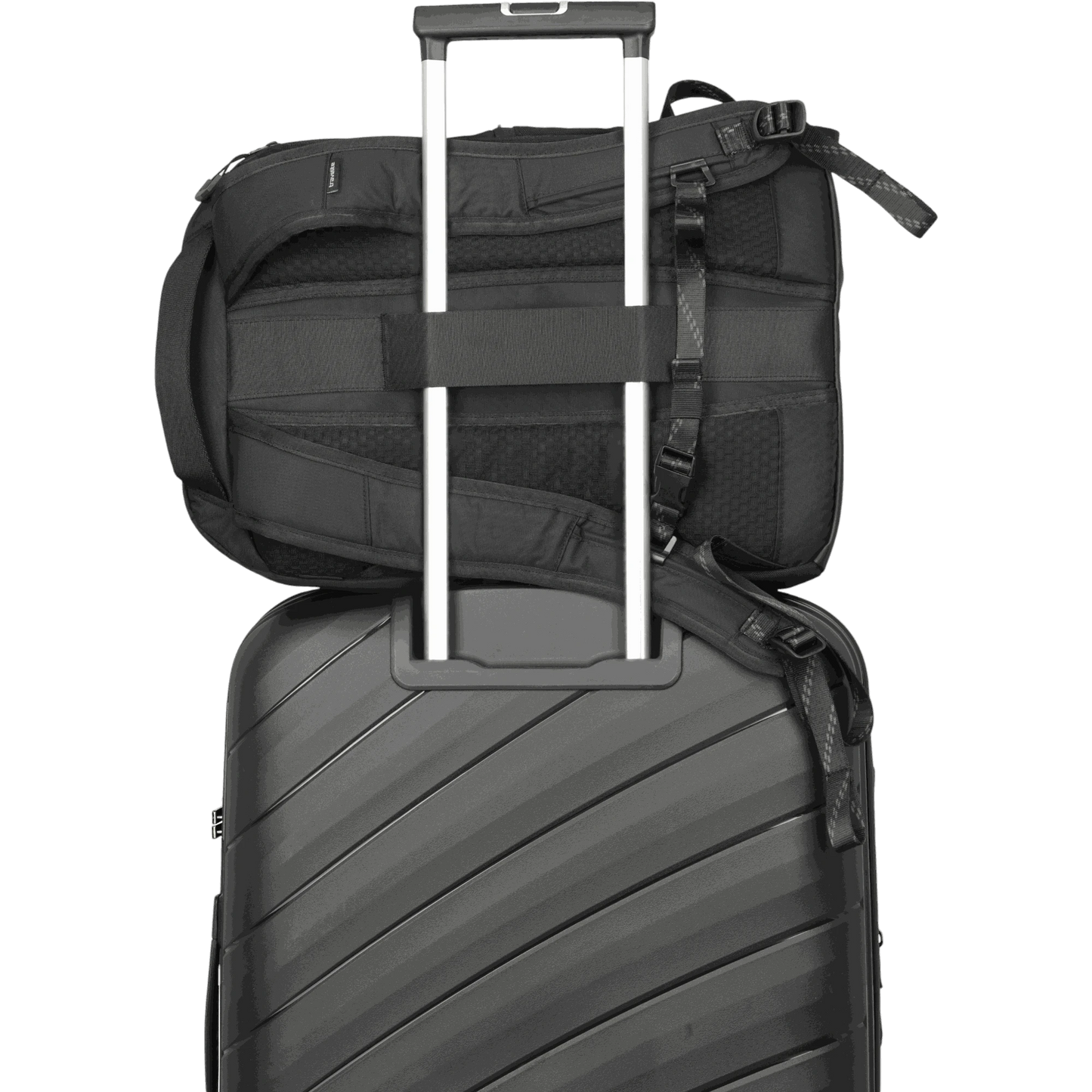 Travelite Venture Line Rucksack M 44.5 cm -Black KOFFER-PLUS.COM