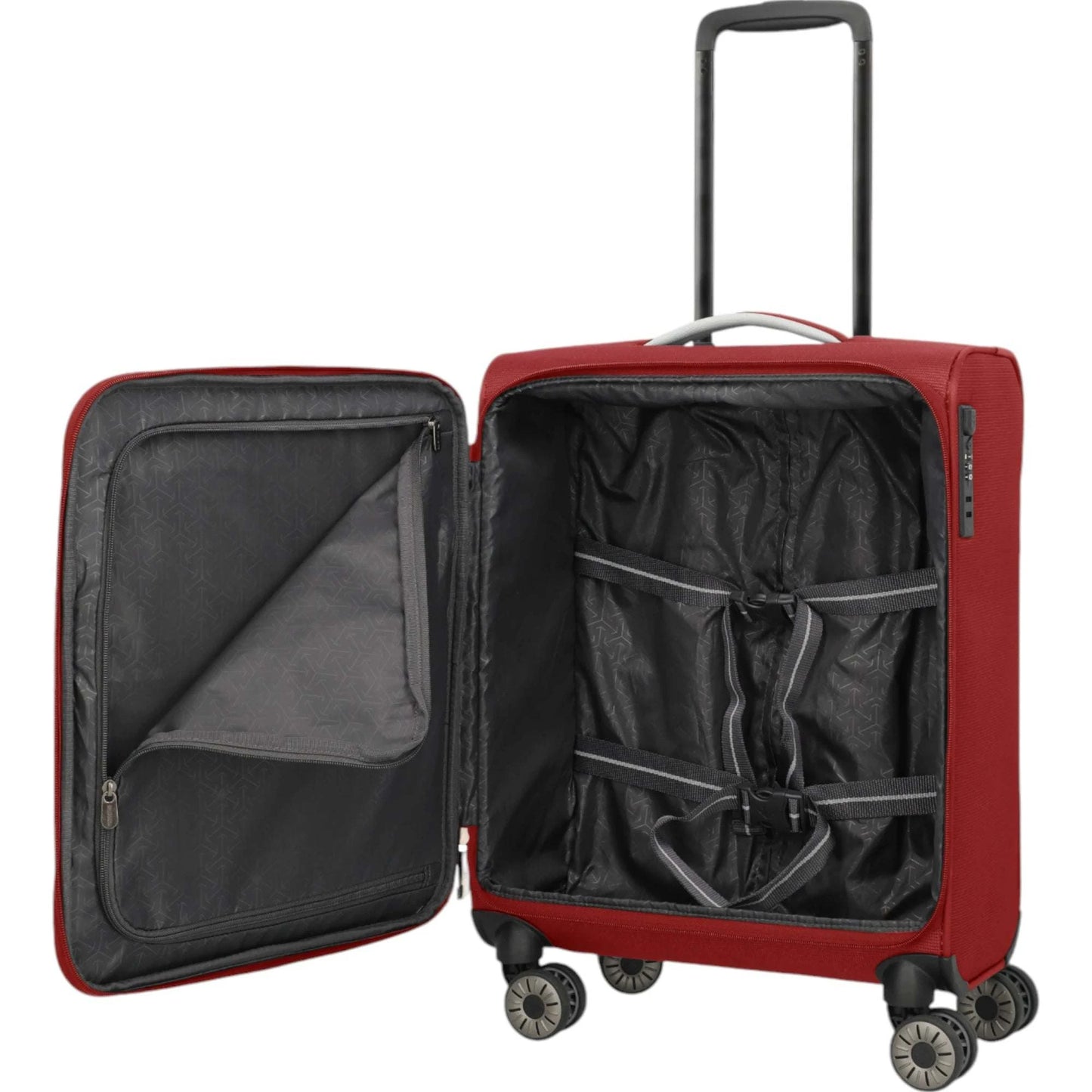 Travelite Jetpack Multi Light 4-Rad Cabin Trolley 55 cm -rot KOFFER-PLUS.COM