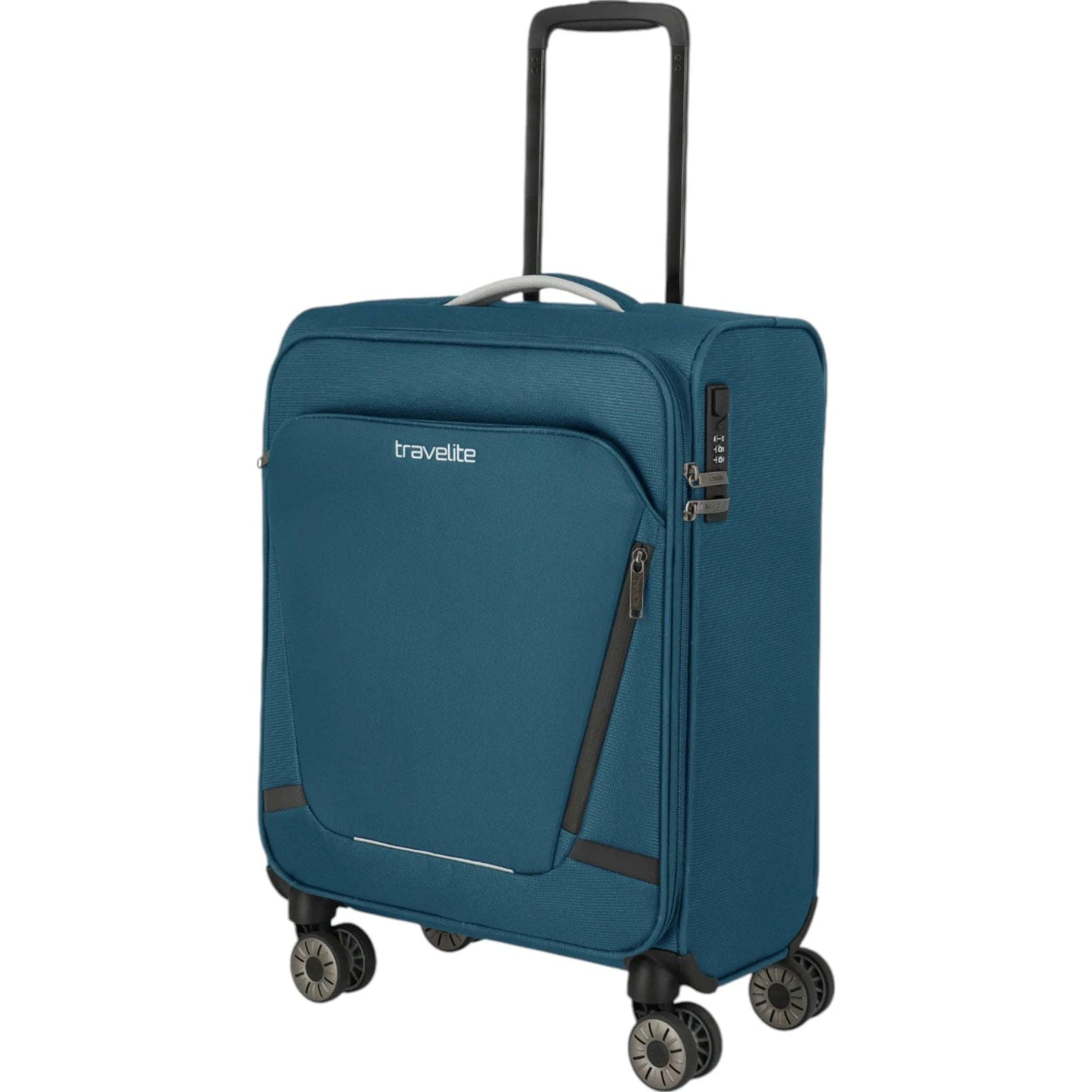 Travelite Jetpack Multi Light 4-Rad Cabin Trolley 55 cm -petrol KOFFER-PLUS.COM