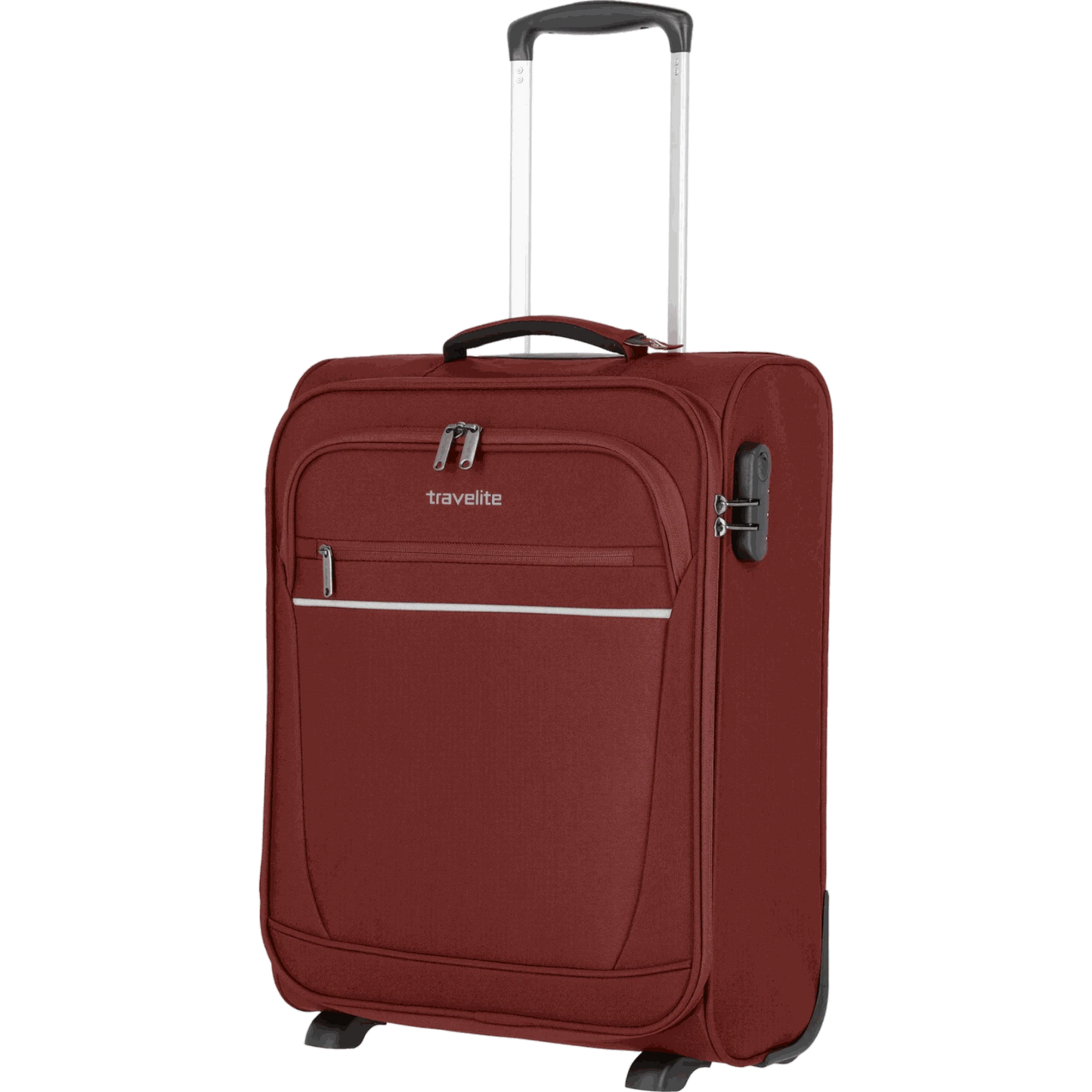 Travelite Cabin 2-Rollen-Bordtrolley 52 cm -Bordeaux KOFFER-PLUS.COM
