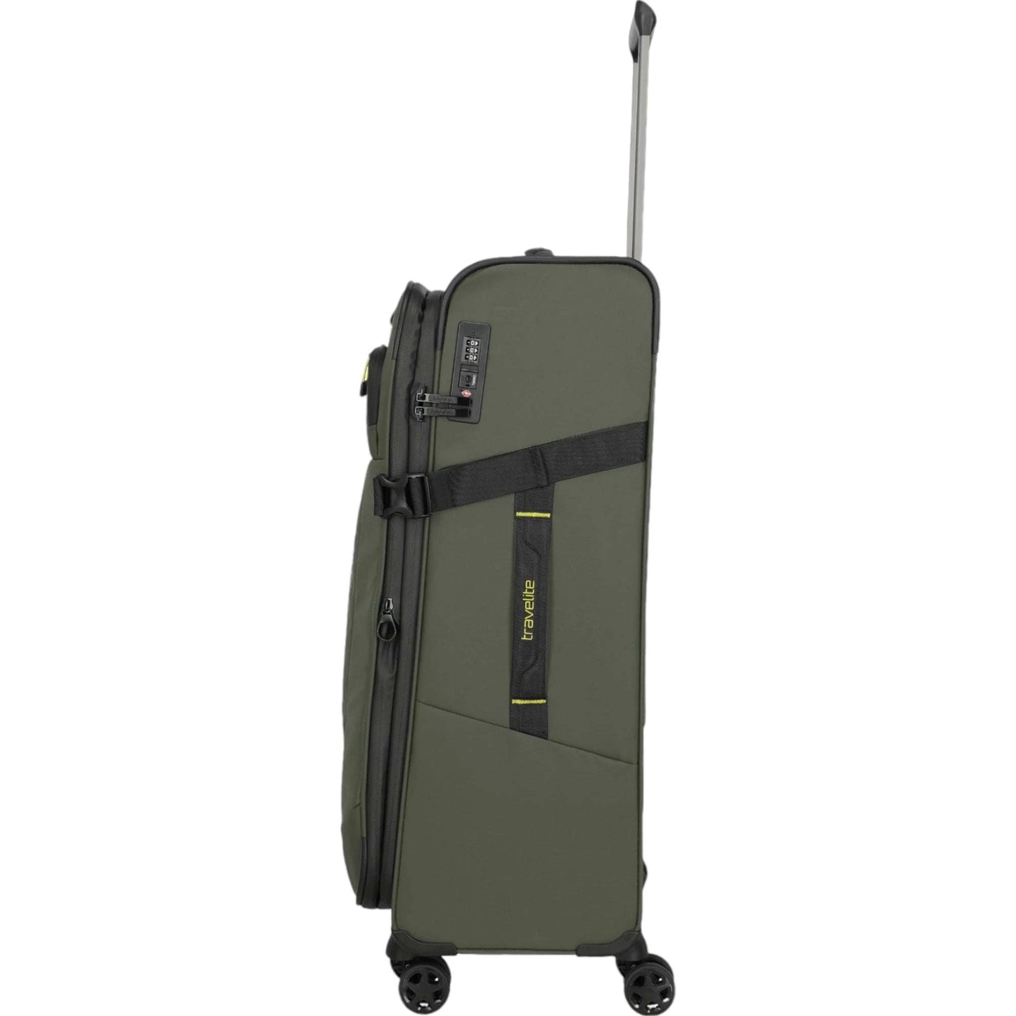 Travelite Briize 4-Rollen-Trolley Set 3tlg -Khaki KOFFER-PLUS.COM