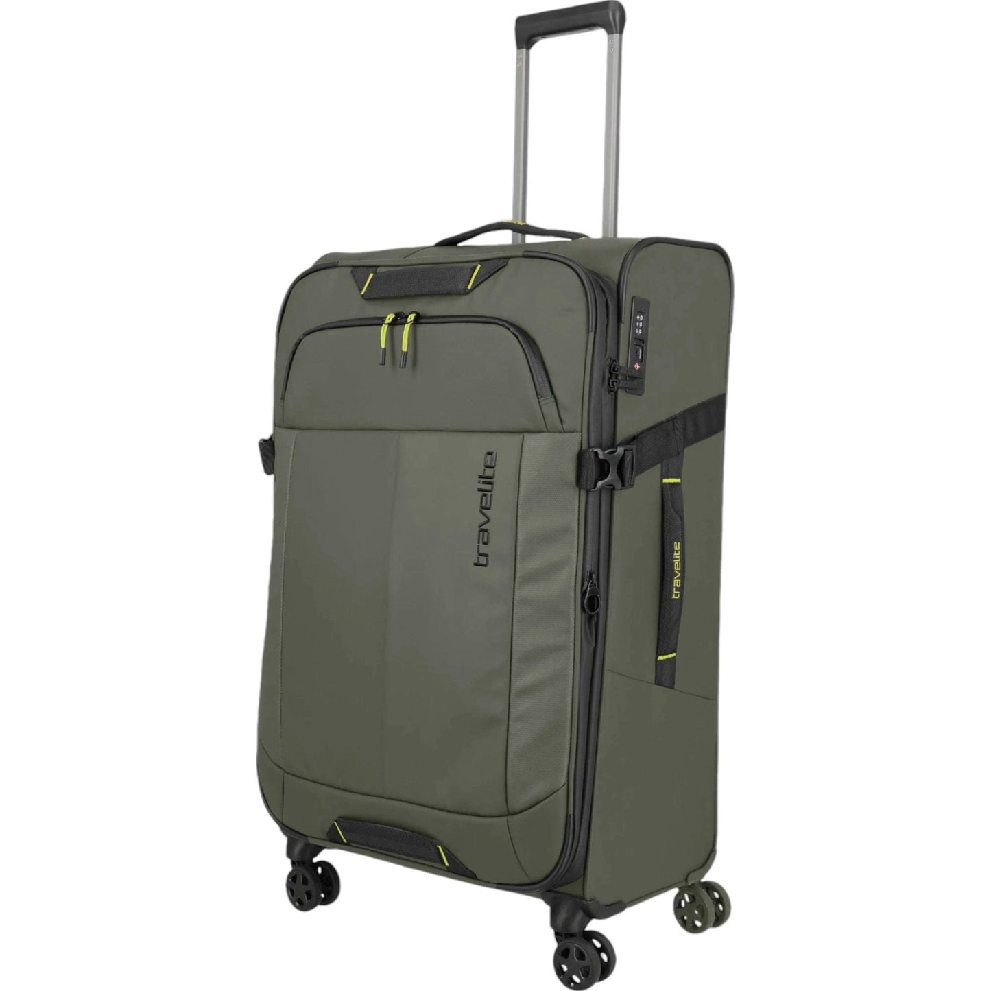 Travelite Briize 4-Rollen-Trolley Set 3tlg -Khaki KOFFER-PLUS.COM
